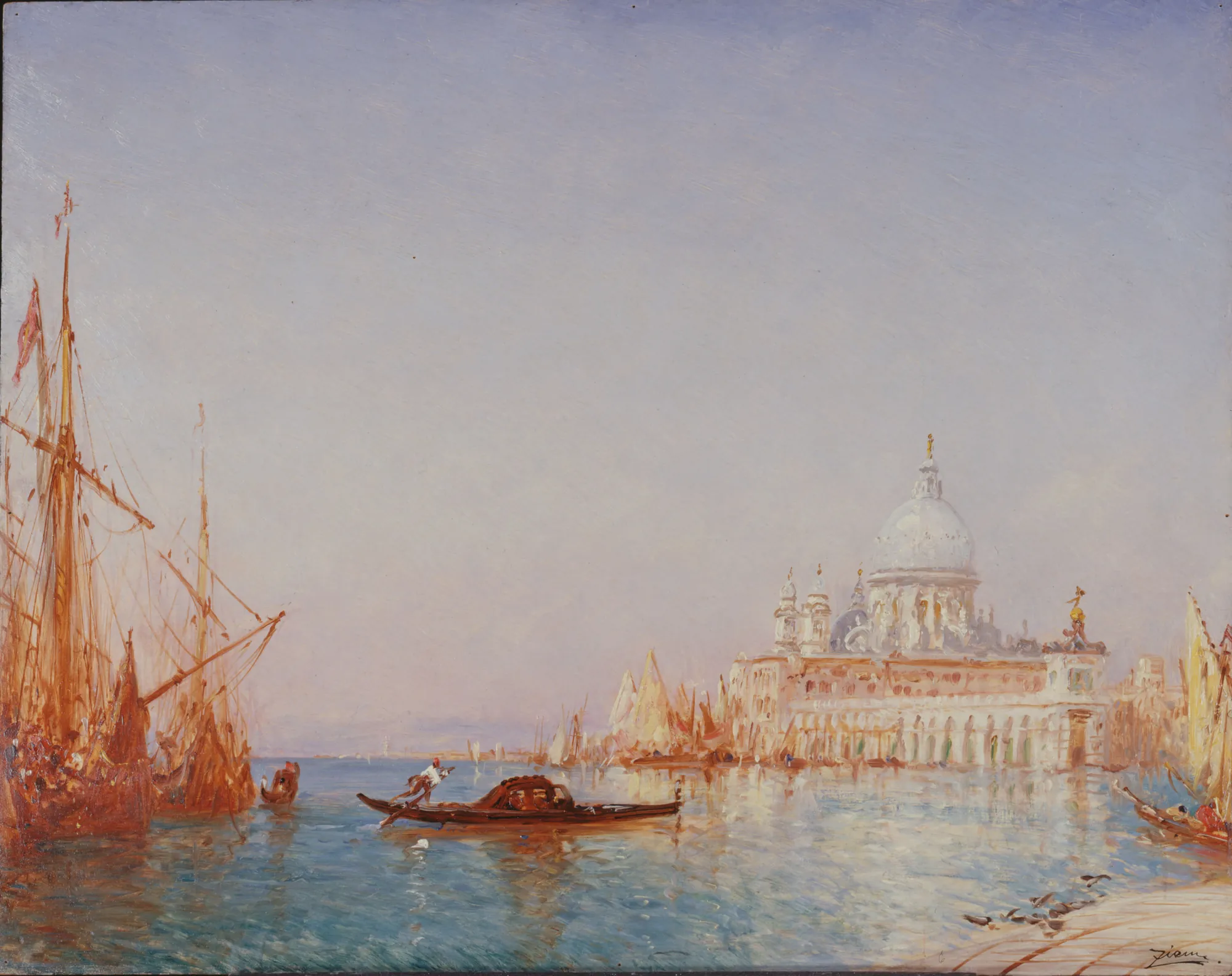 Venice, Santa Maria della Salute: Morning Effect