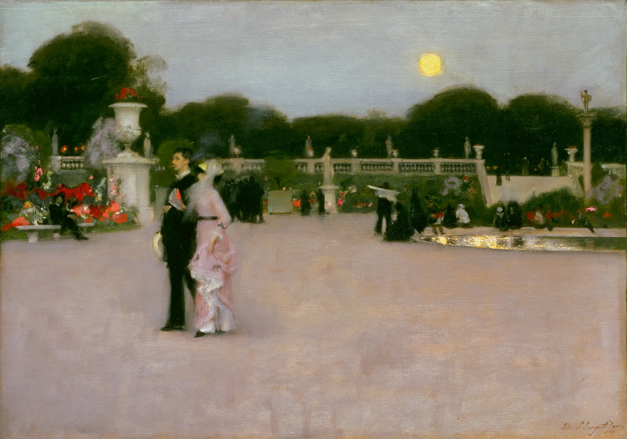 In the Luxembourg Gardens