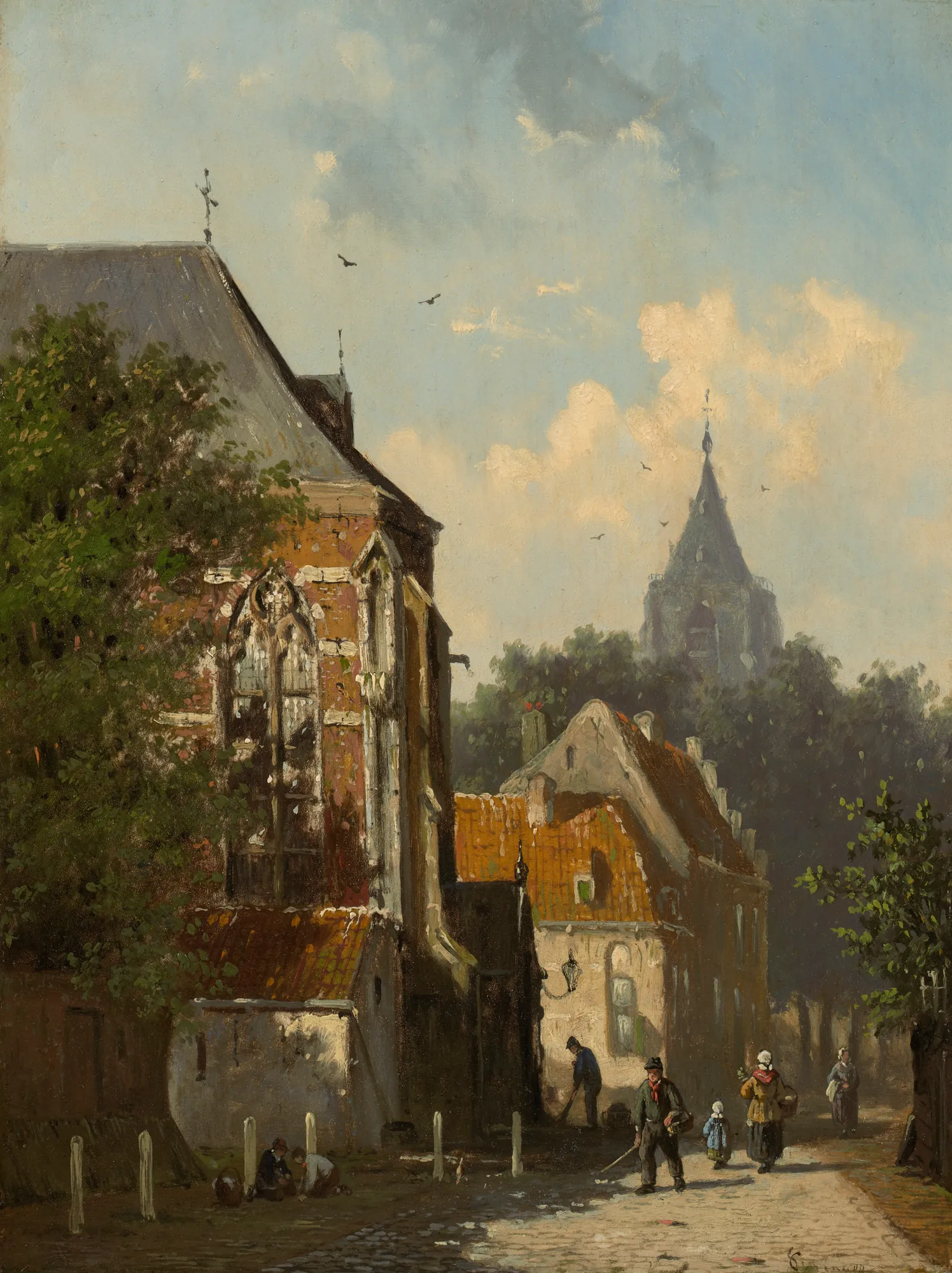 Dutch Street Scene