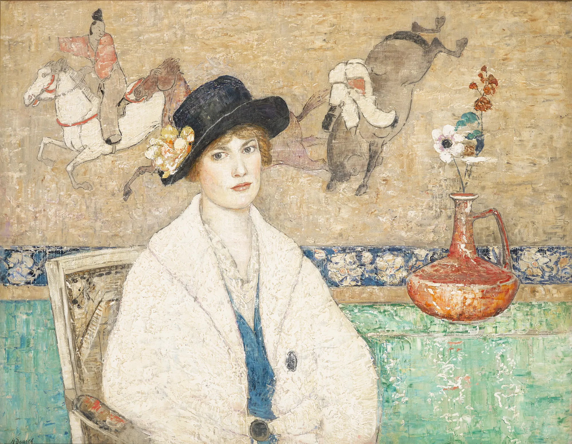 The Black Hat (Miss Dorothy Hart)