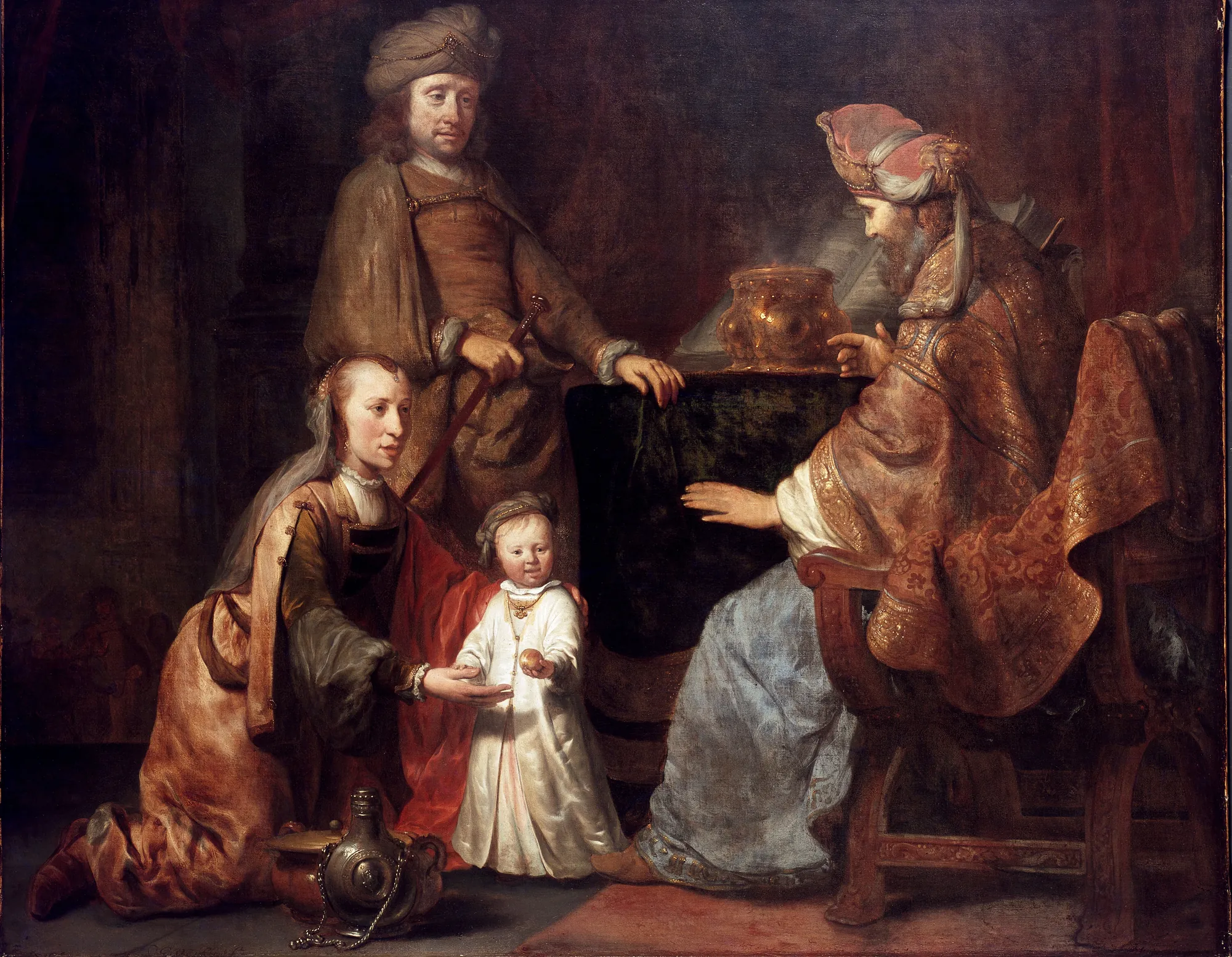 The Infant Samuel Brought by Hannah to Eli