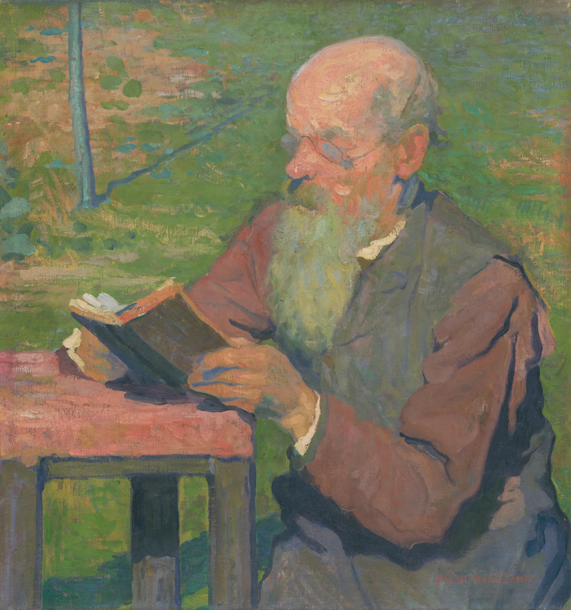 Reading Old Man (Čítajúci starec)