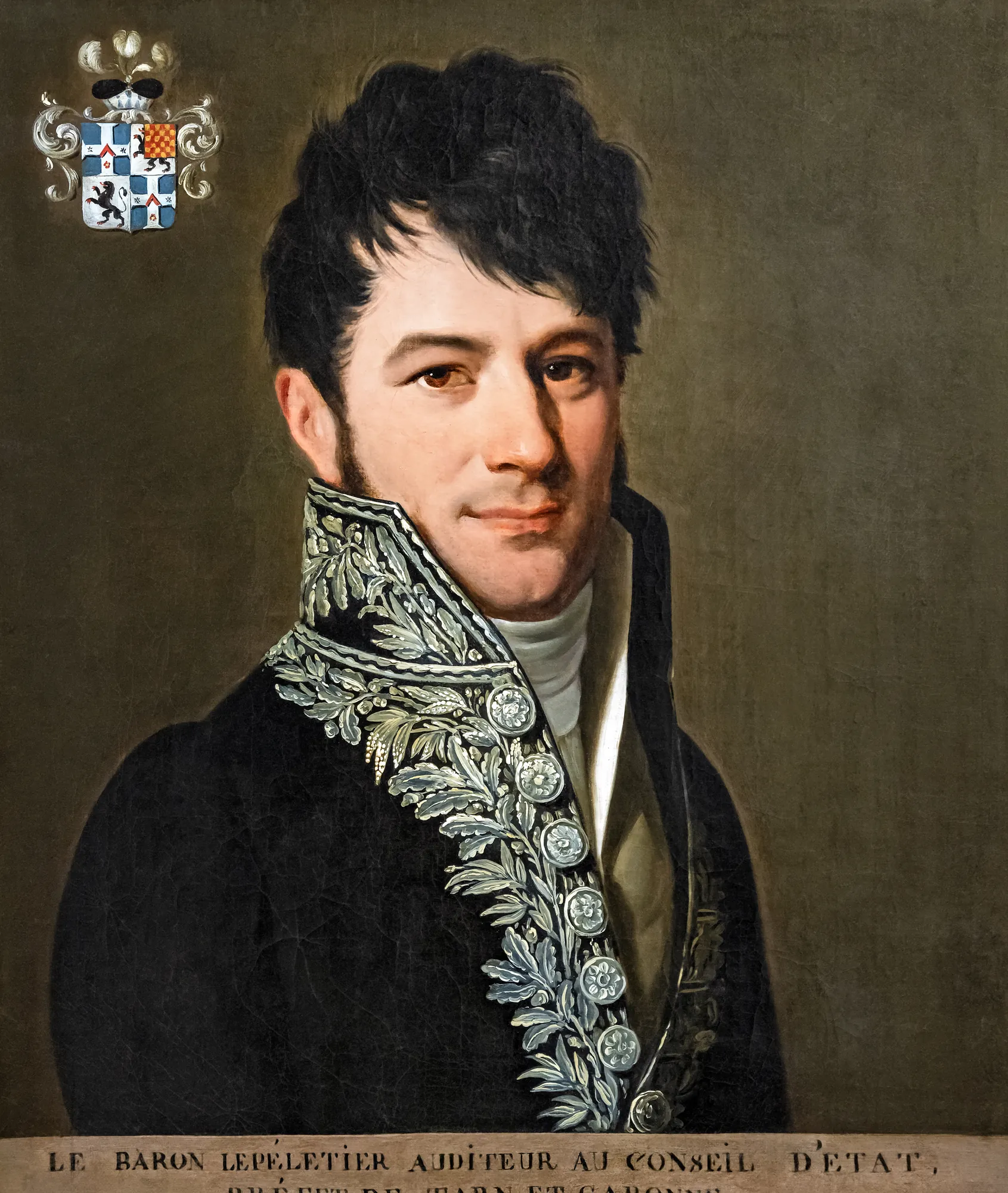 Portrait of Baron Le Pelletier