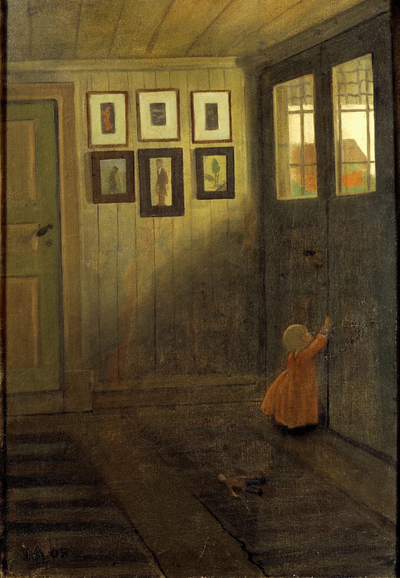 The Girl at the Door