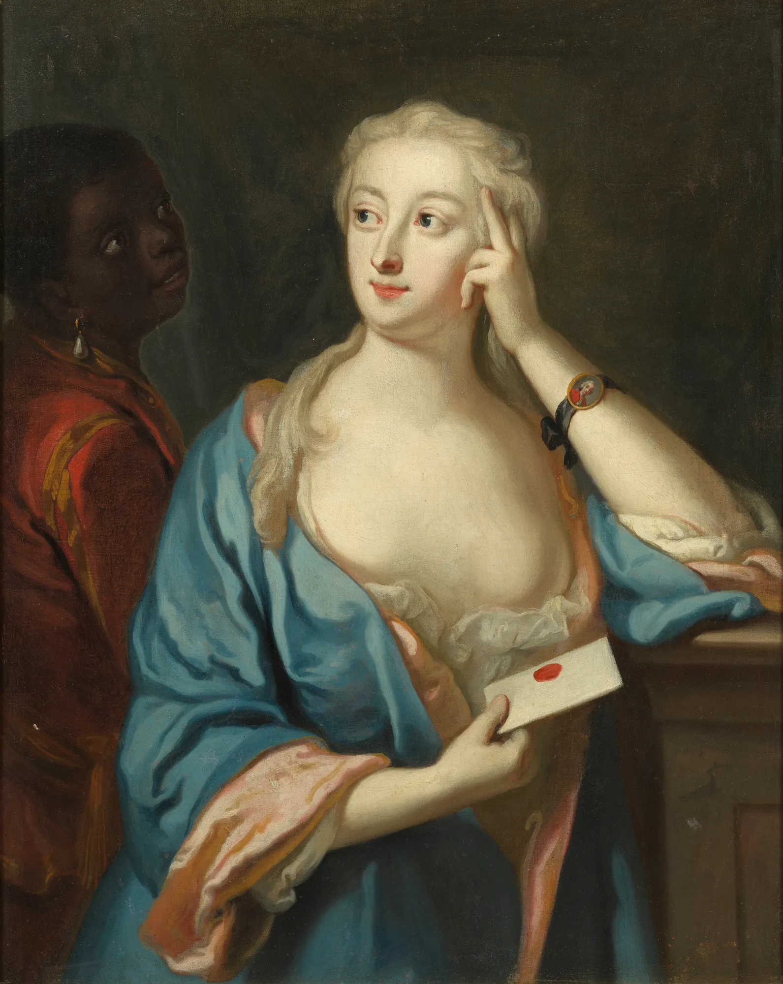 Portrait of a Woman with a Letter