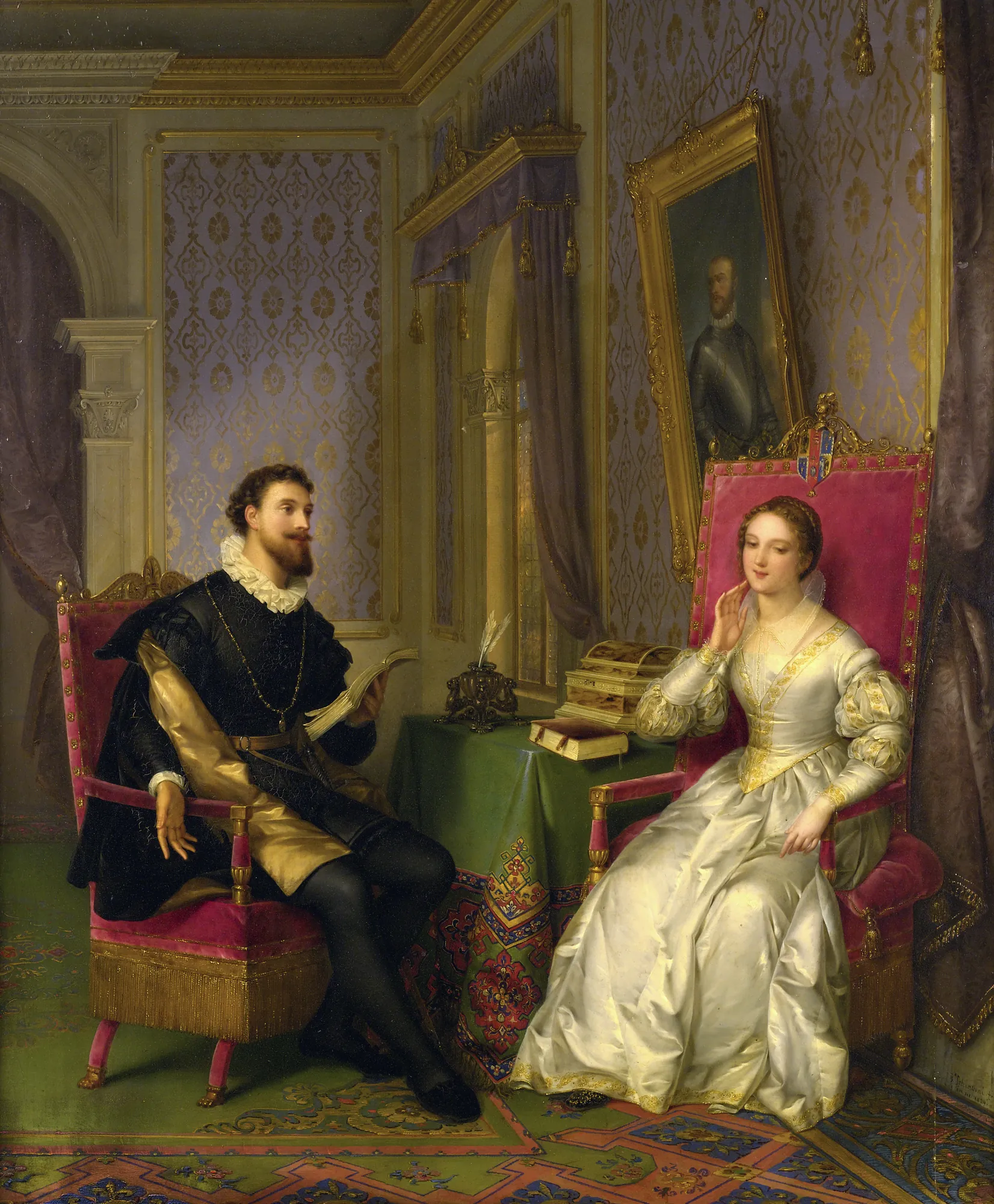 Torquato Tasso and Leonora d'Este