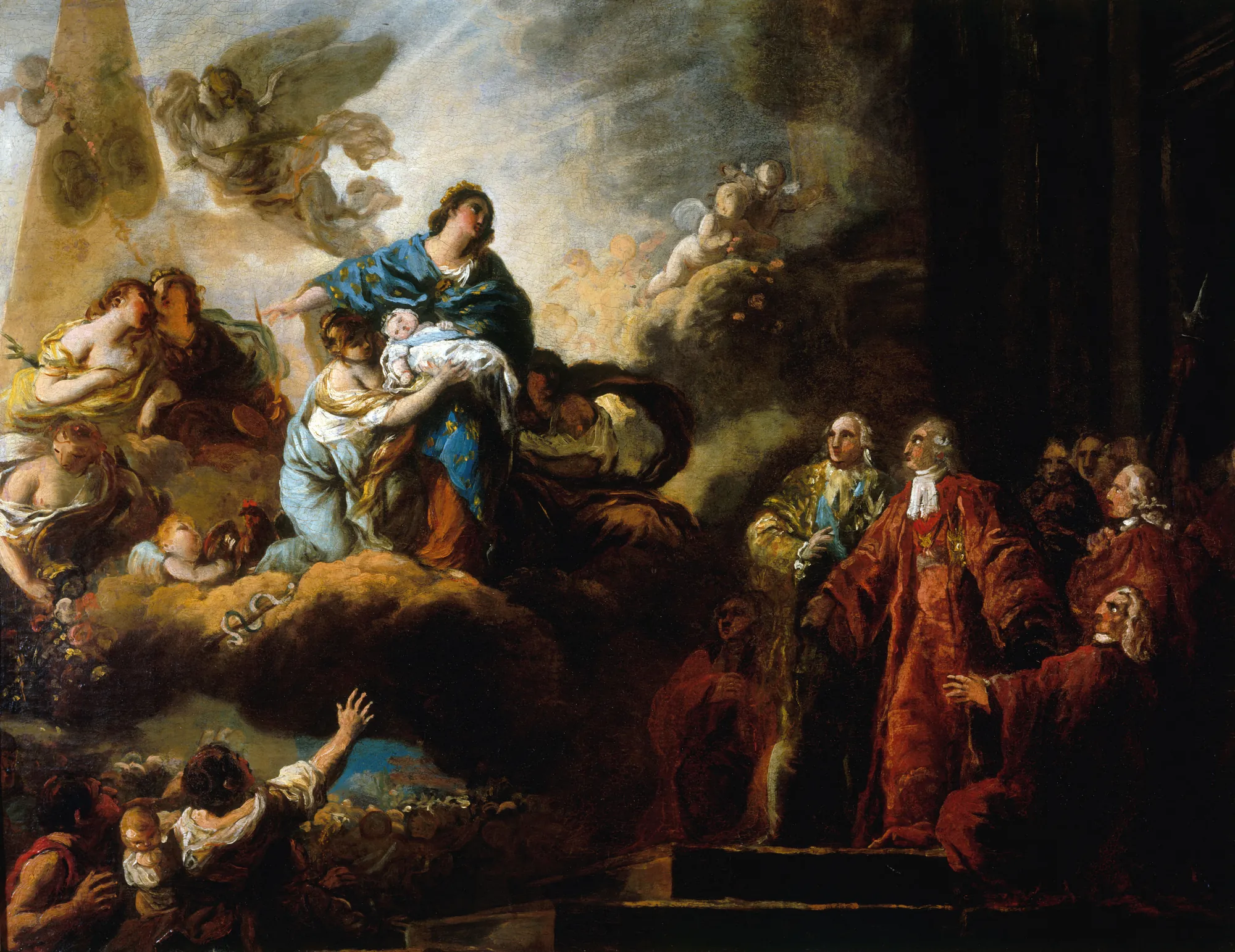 Allégorie de la naissance du dauphin