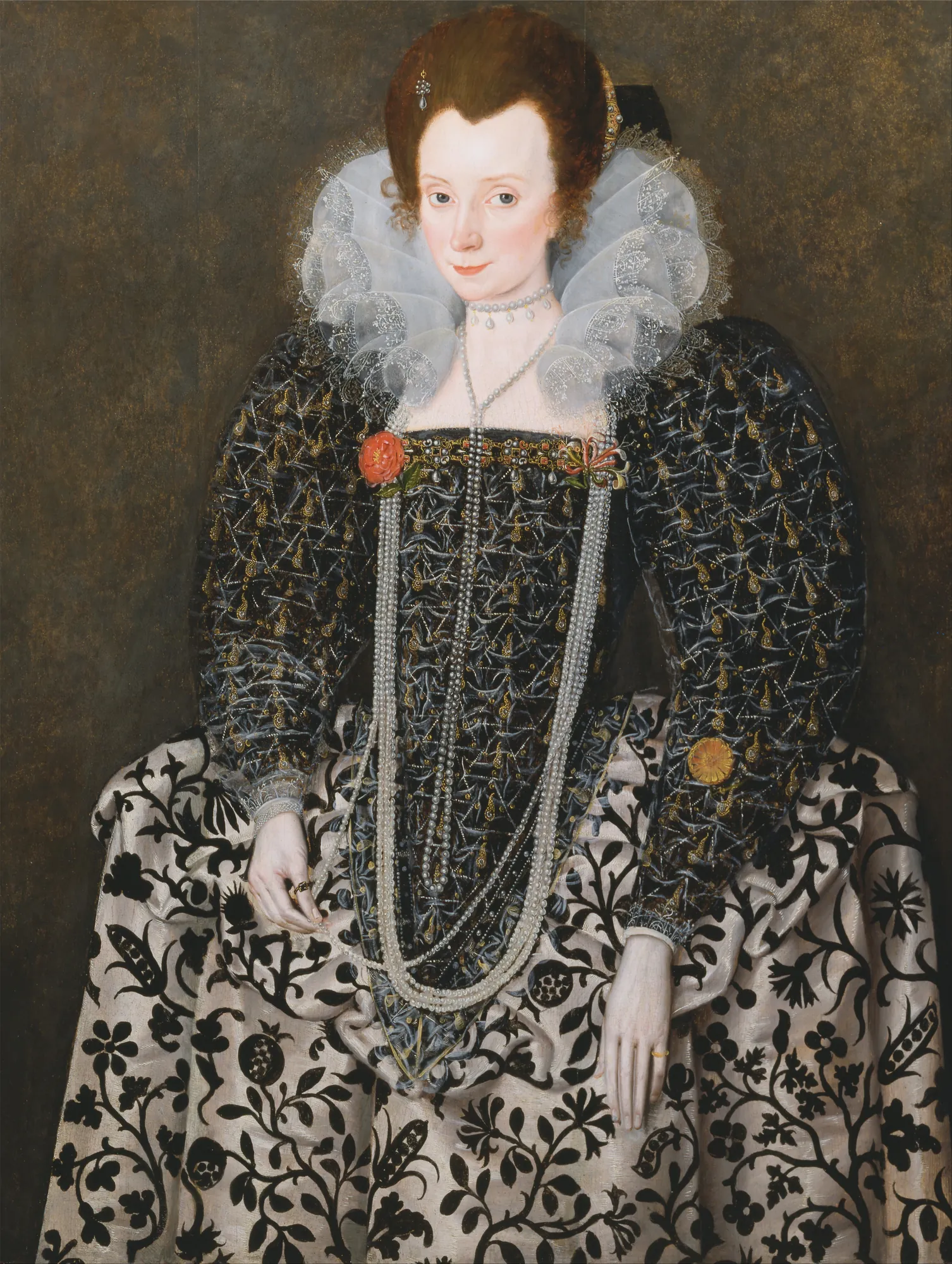 Portrait of a Woman, traditionally identified as Mary Clopton