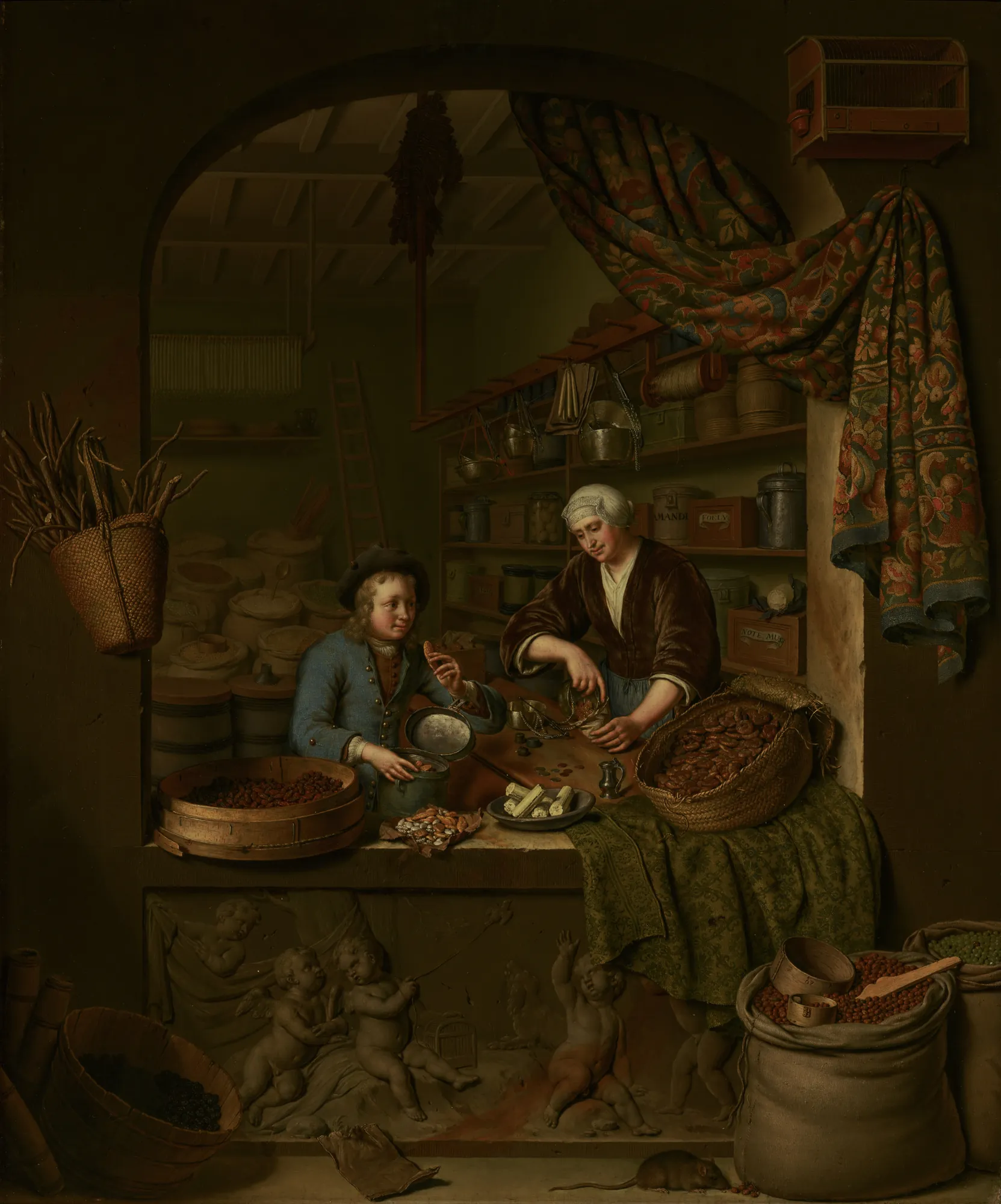 A Grocer's Shop