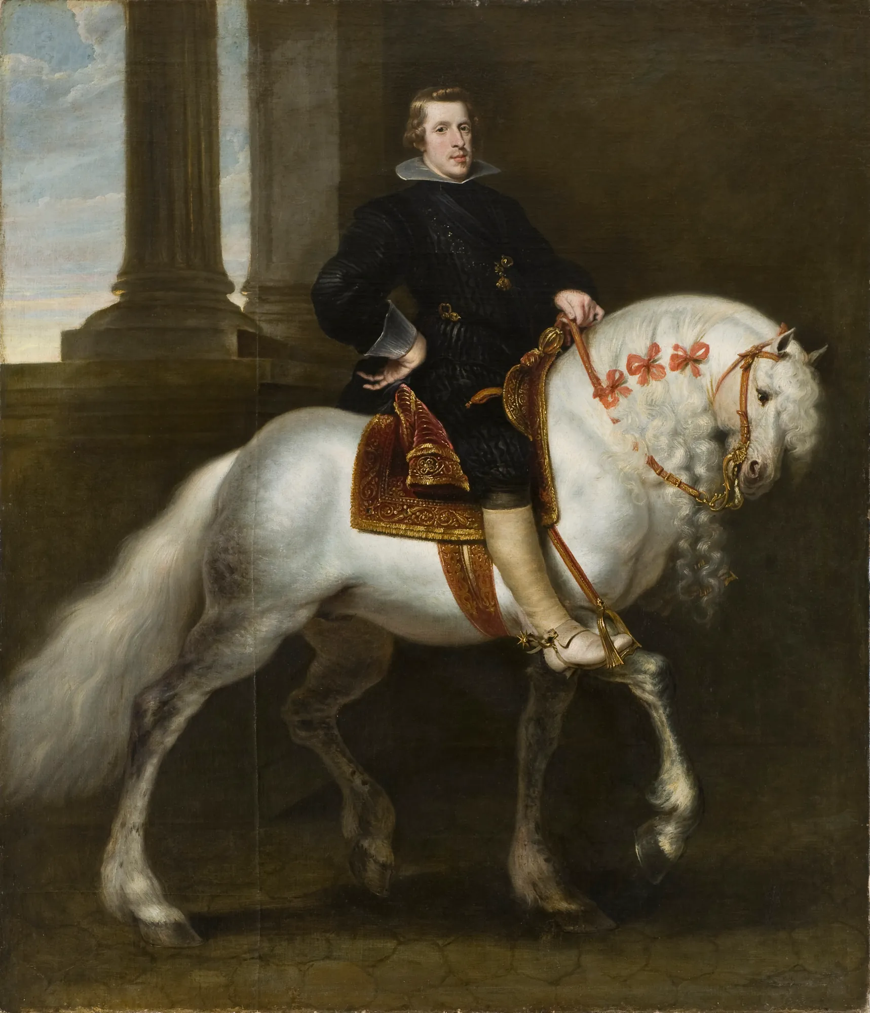Philip IV of Spain on Horseback