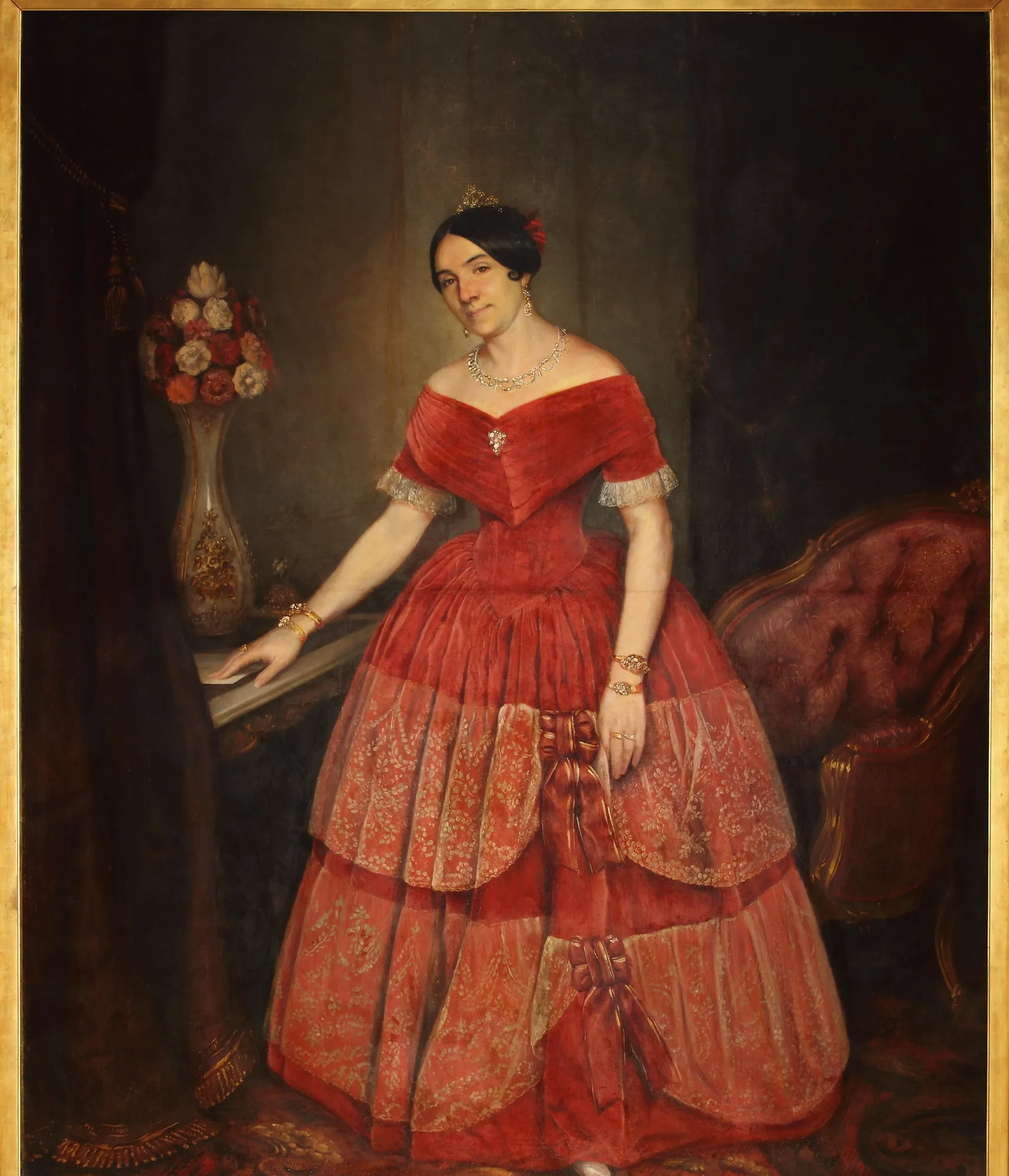 Portrait of Manuelita Rosas