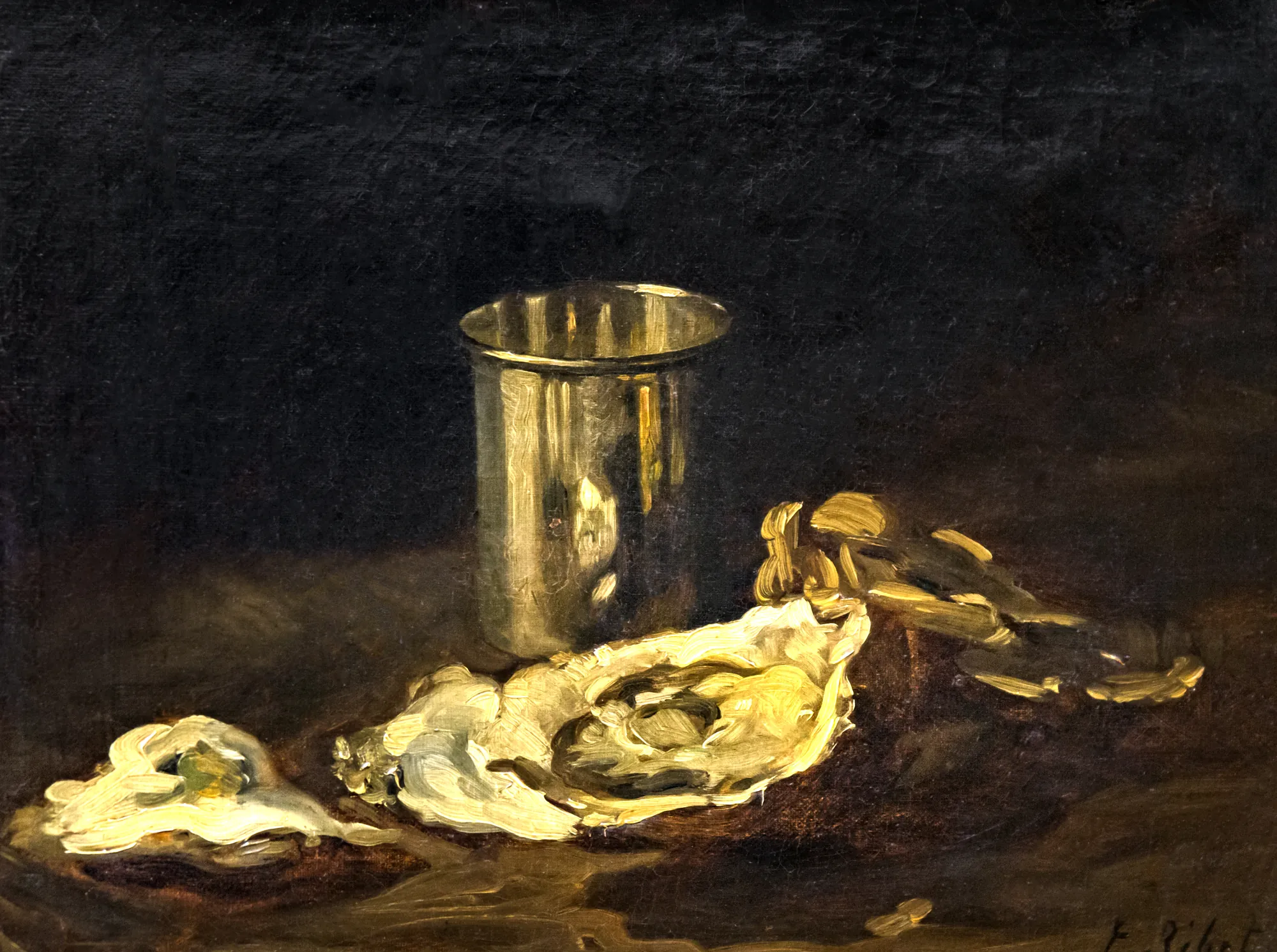 Oyster and Timbale