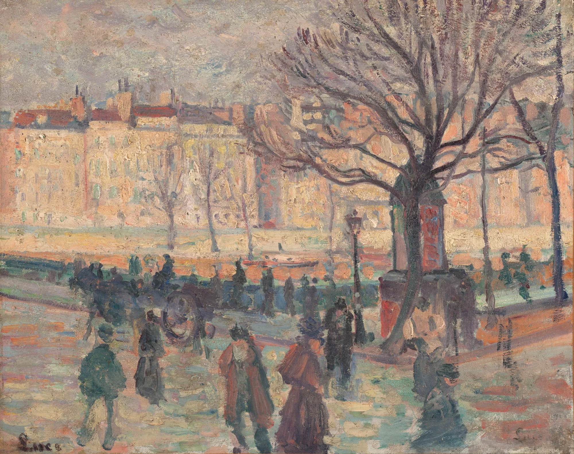 Paysage parisien, Bords de Seine