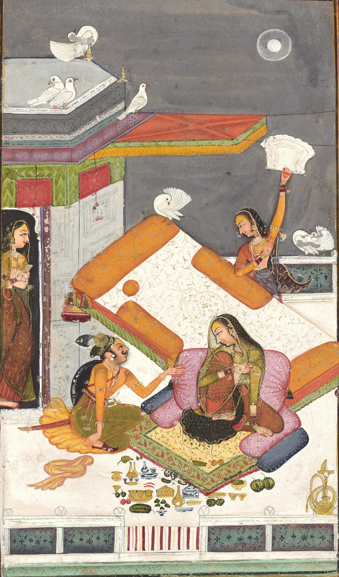 Warrior Persuading the Heroine