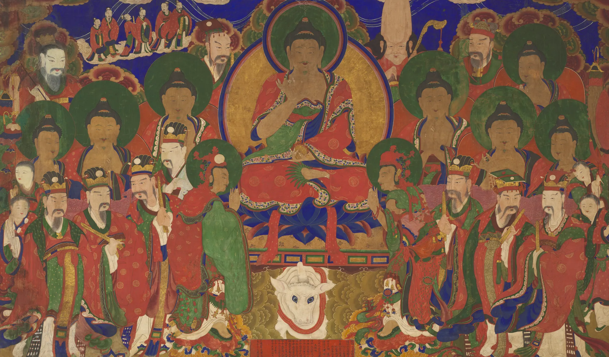 The Assembly of Tejaprabha Buddha