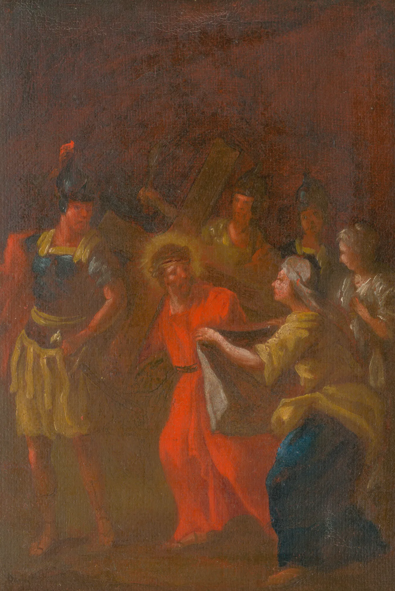 Saint Veronica Wiping the Face of Jesus (Study)