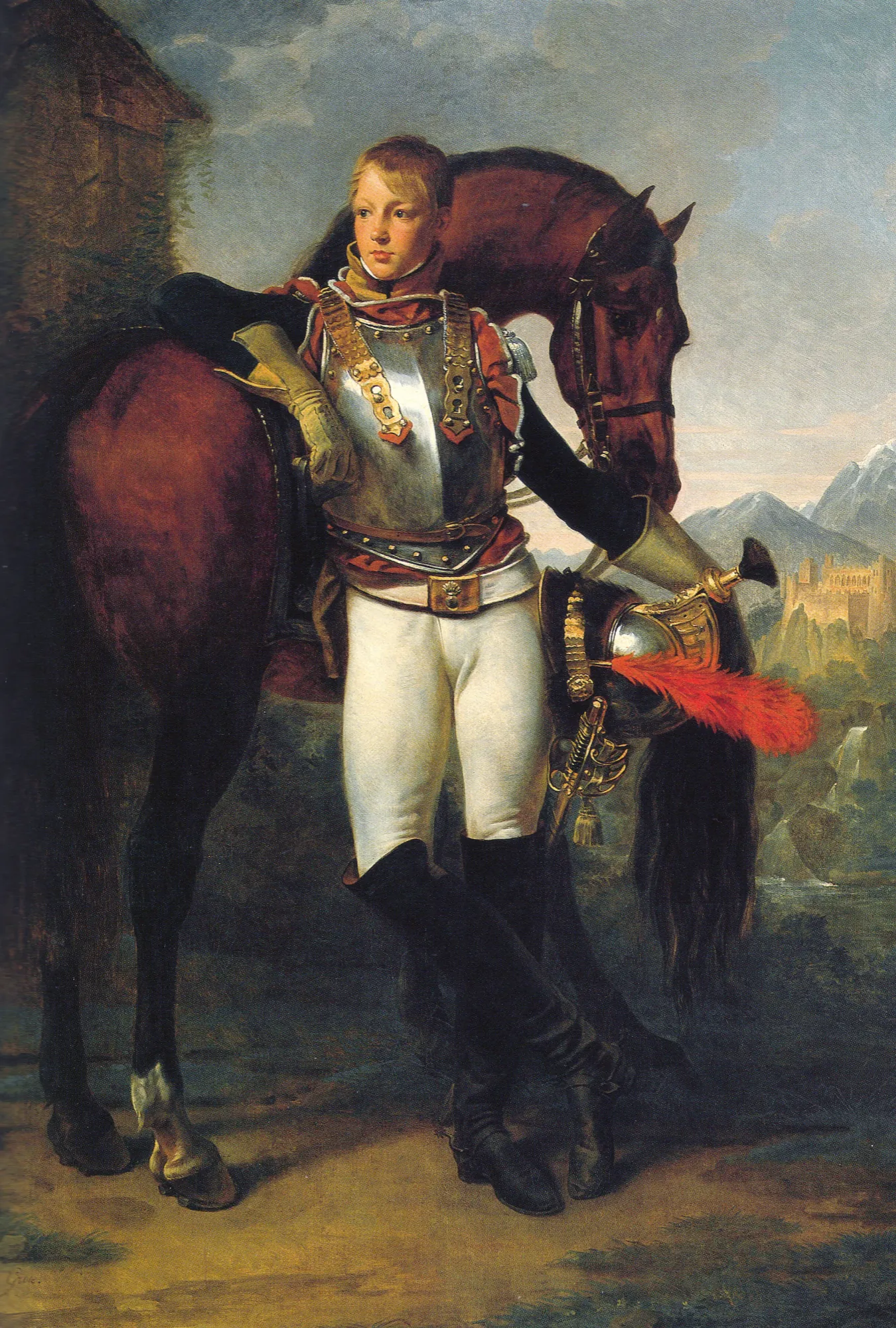 Portrait of Second Lieutenant Charles Legrand