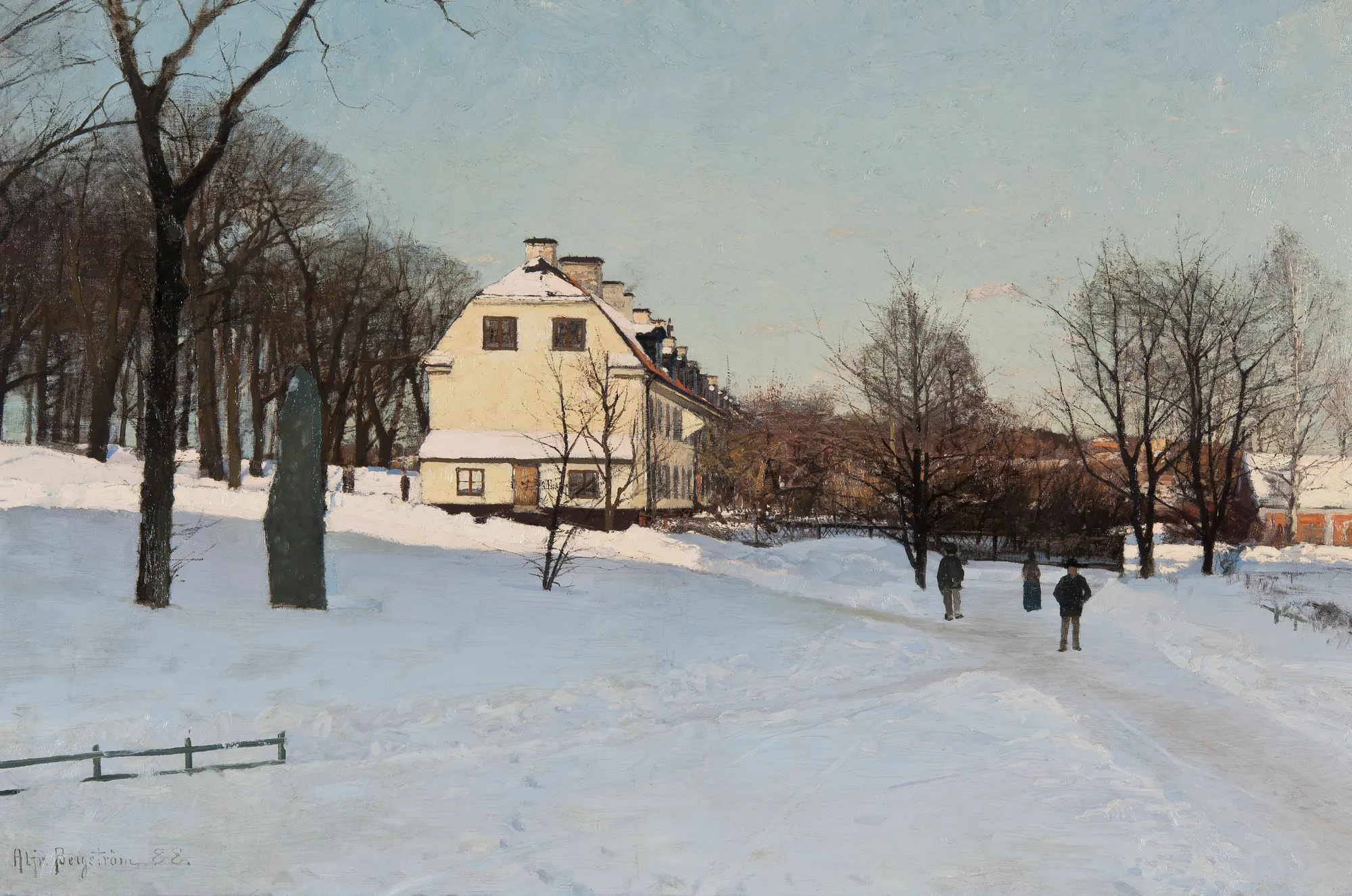 Winter, Skeppsholmen, Stockholm