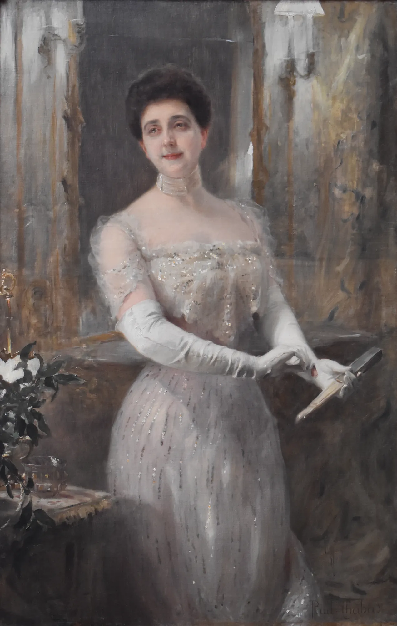 Portrait de la femme de l'artiste