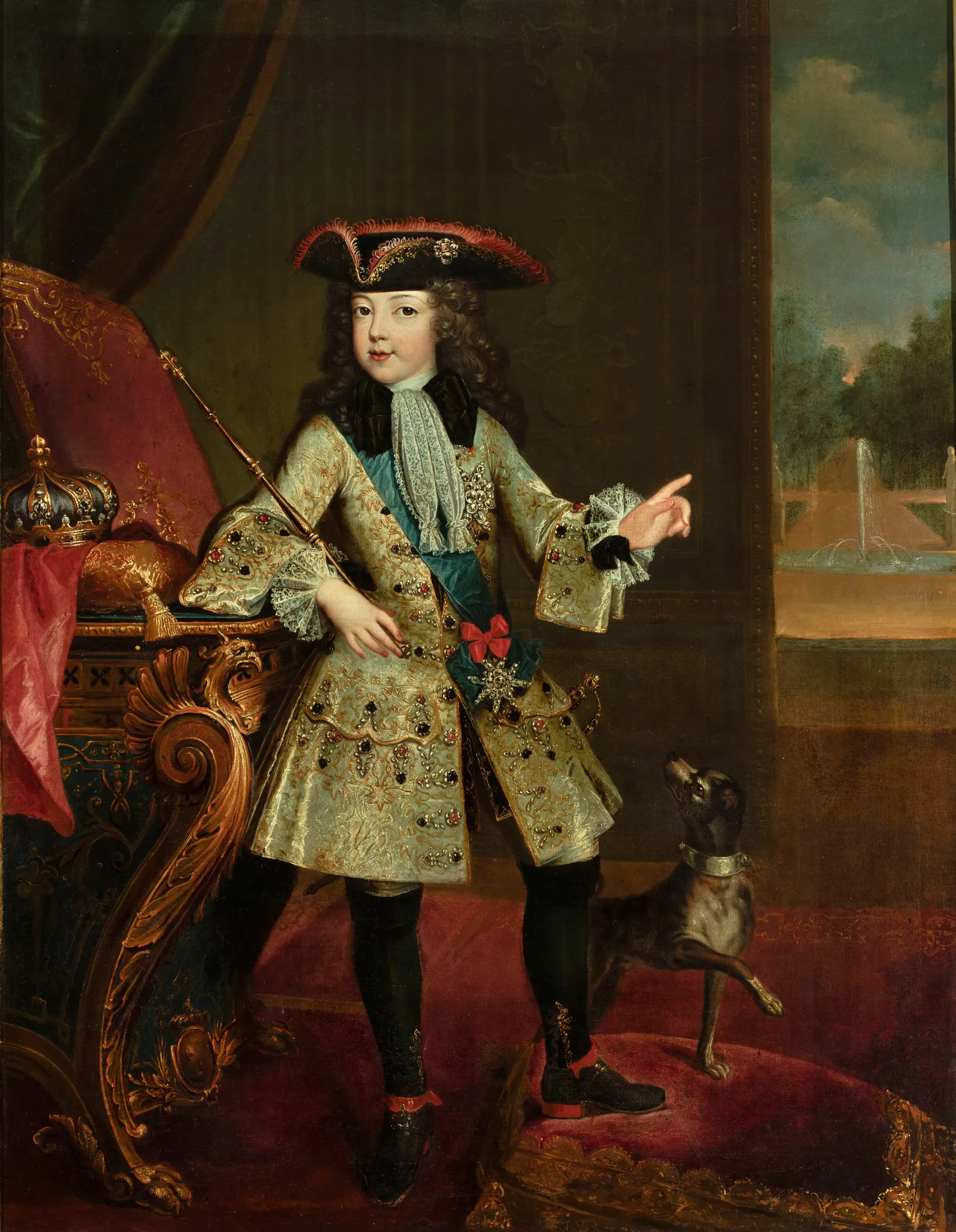 Portrait of Louis XV of France as a Child