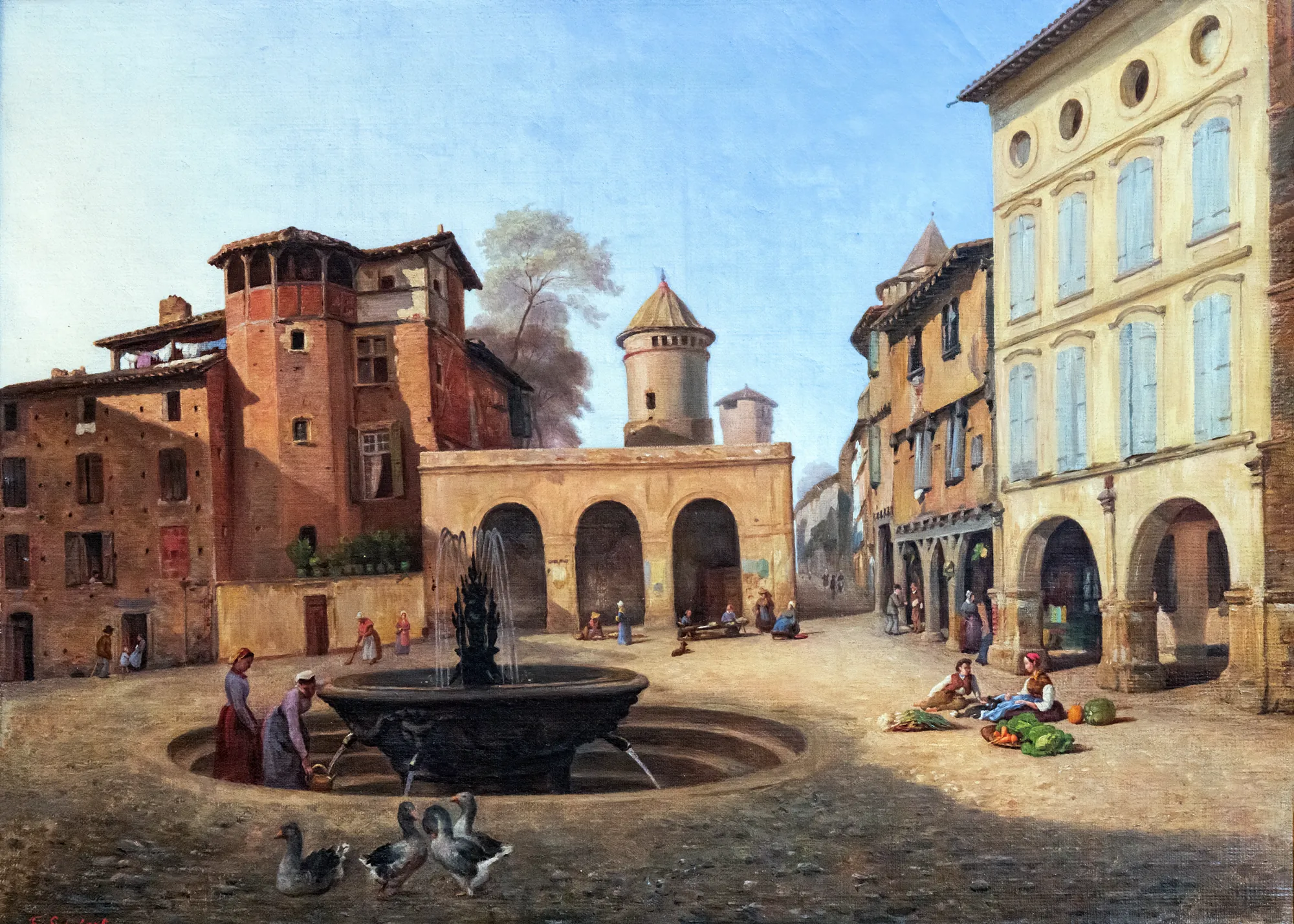 Place de la Fontaine de Gaillac