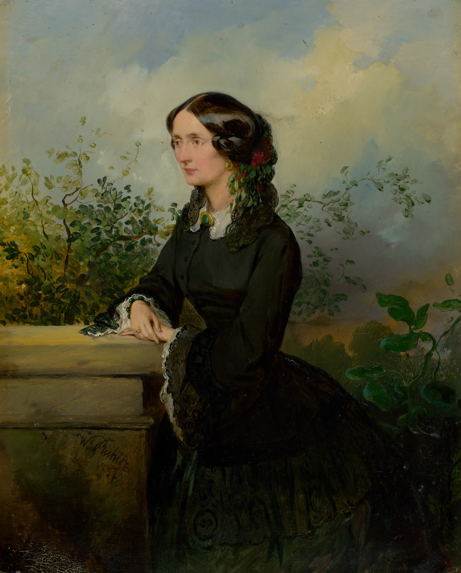 Portrait of Baroness Hedviga Ledererová