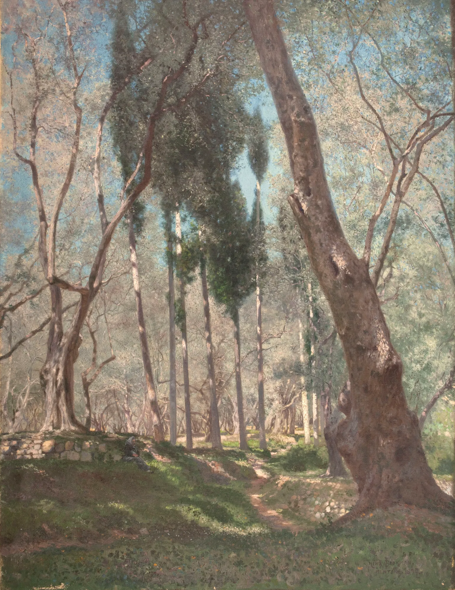 Olive Trees at Menton (Oliviers à Menton)