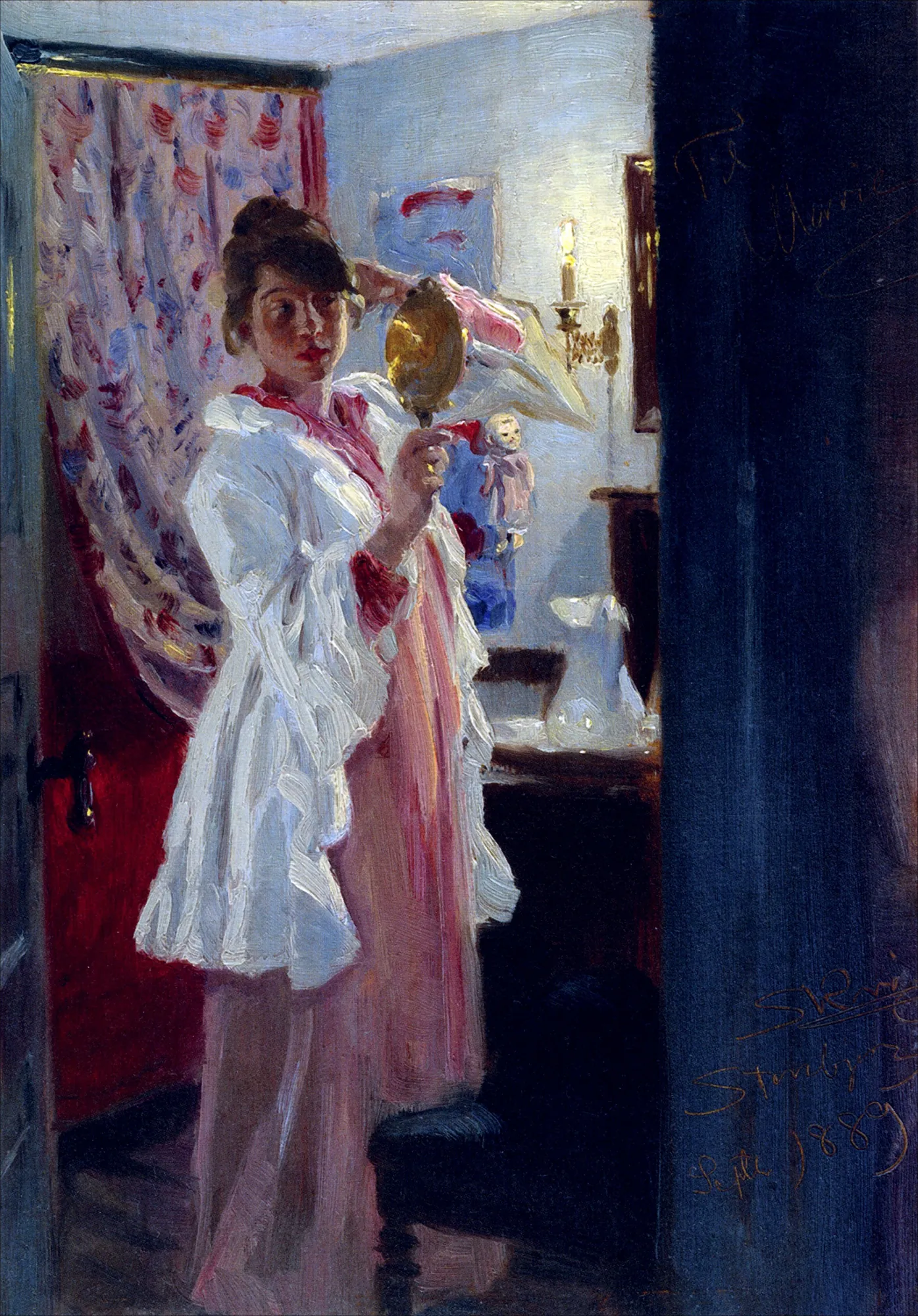Interior with Marie Krøyer