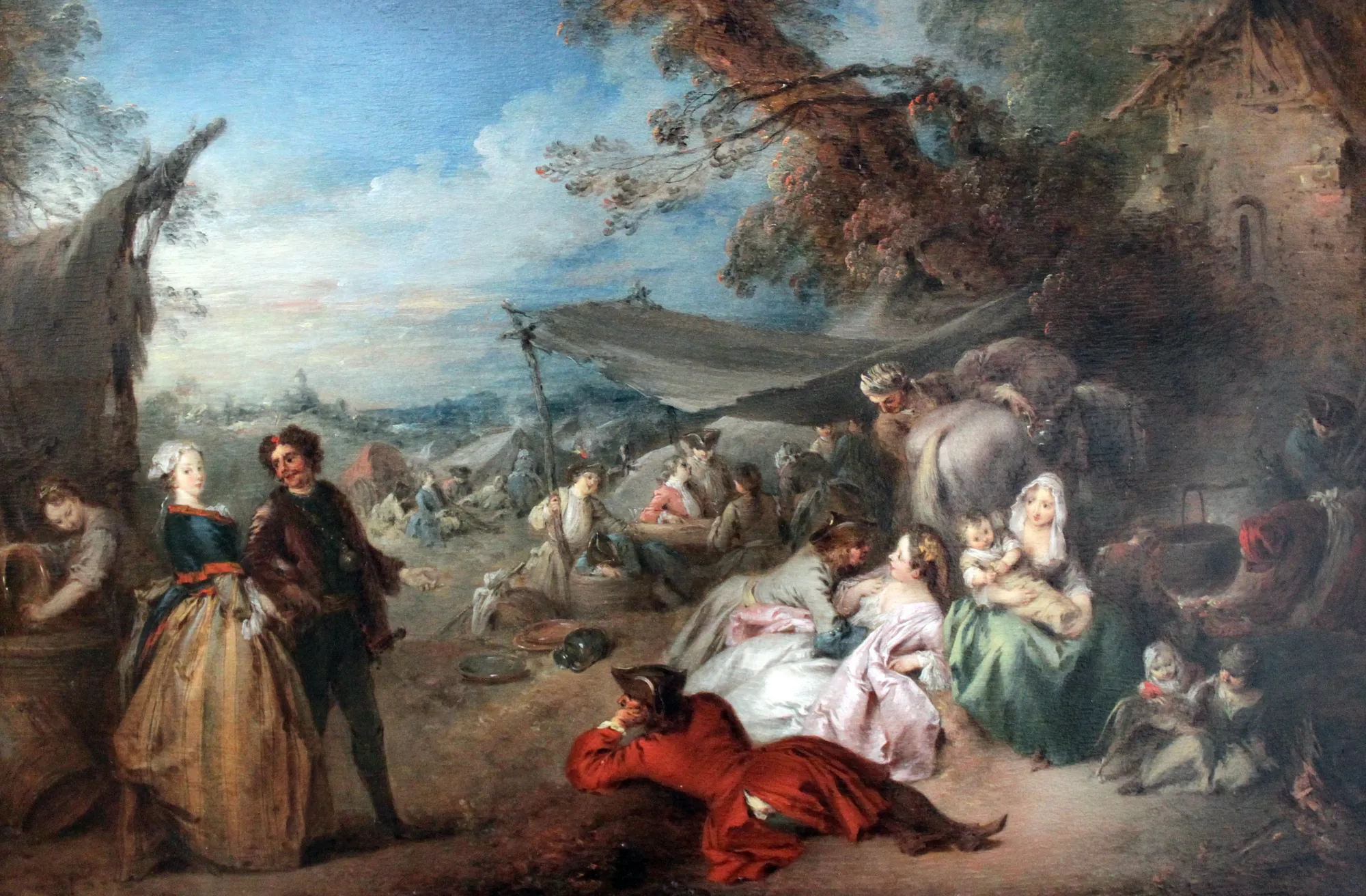 The Troops at Rest (Peace)