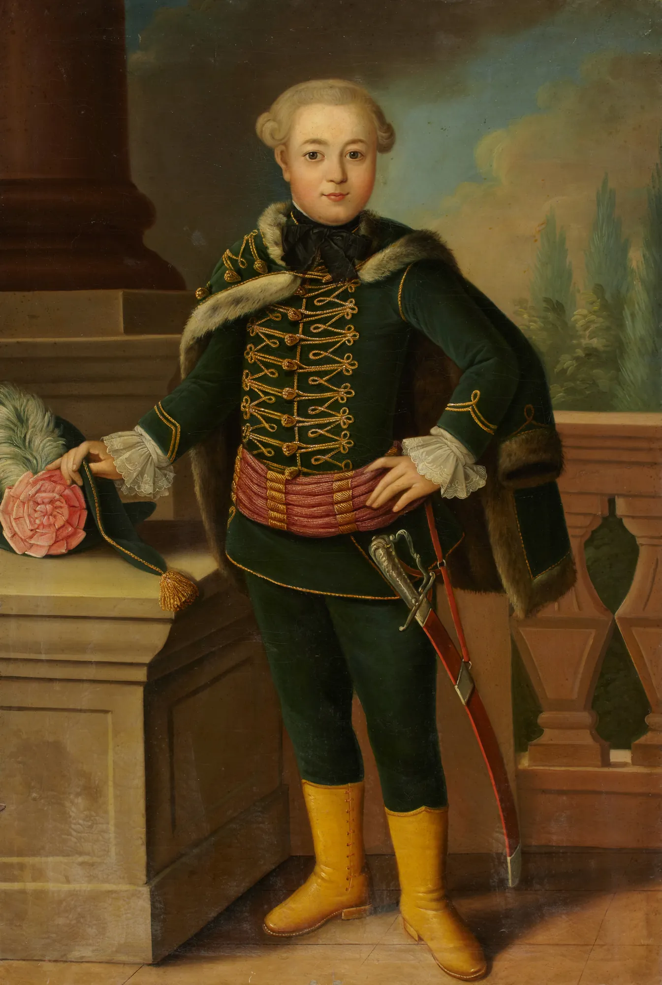 Portrait of Carl Justinian von Holzhausen