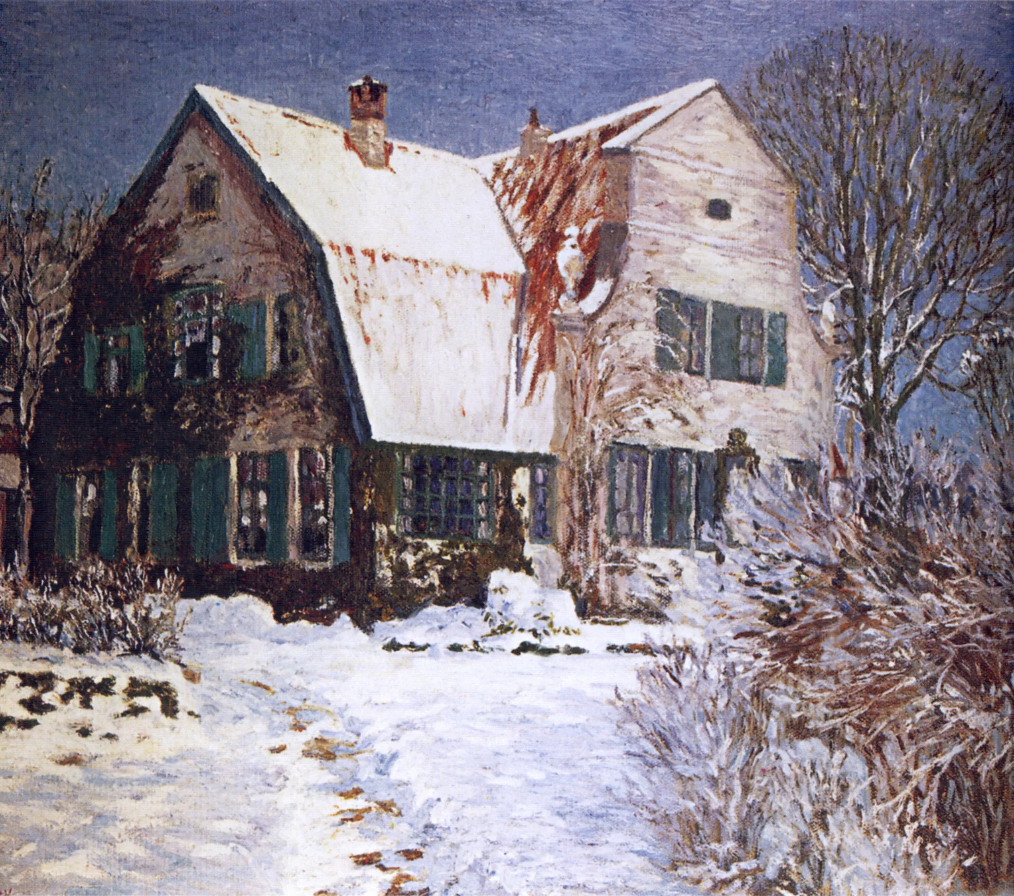 Barkenhoff in the Snow (Barkenhoff im Schnee)
