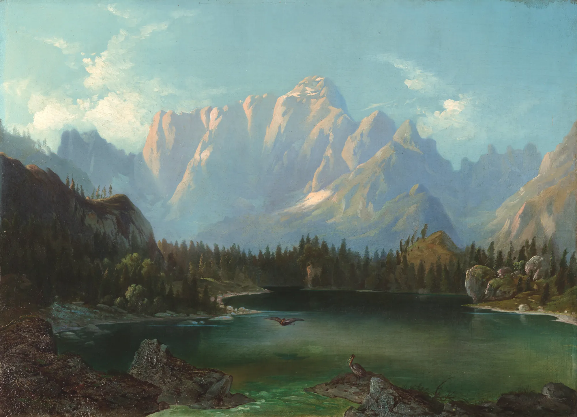 Lake Under Mangart