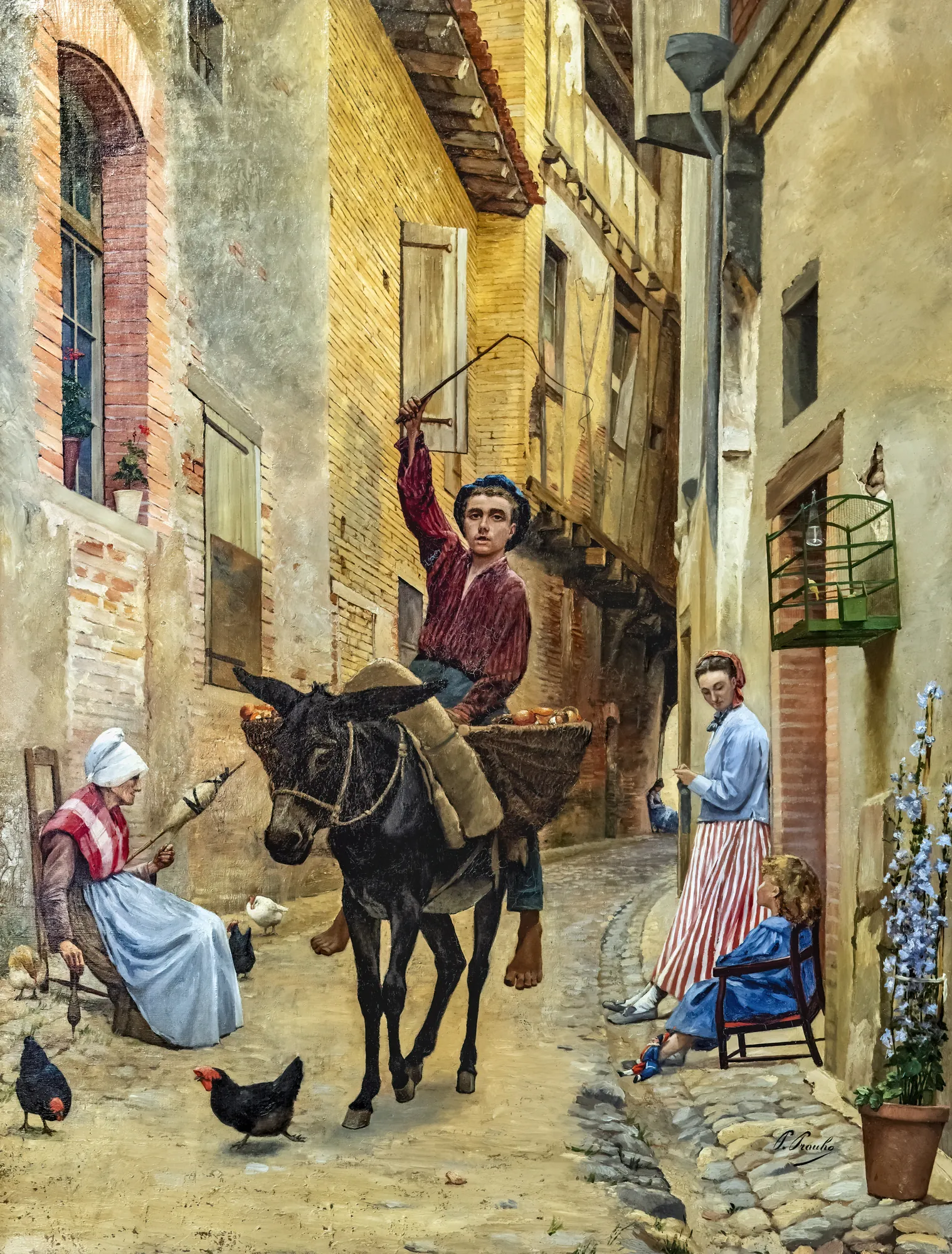 The Mushroom Seller (Le Marchand de champignons)