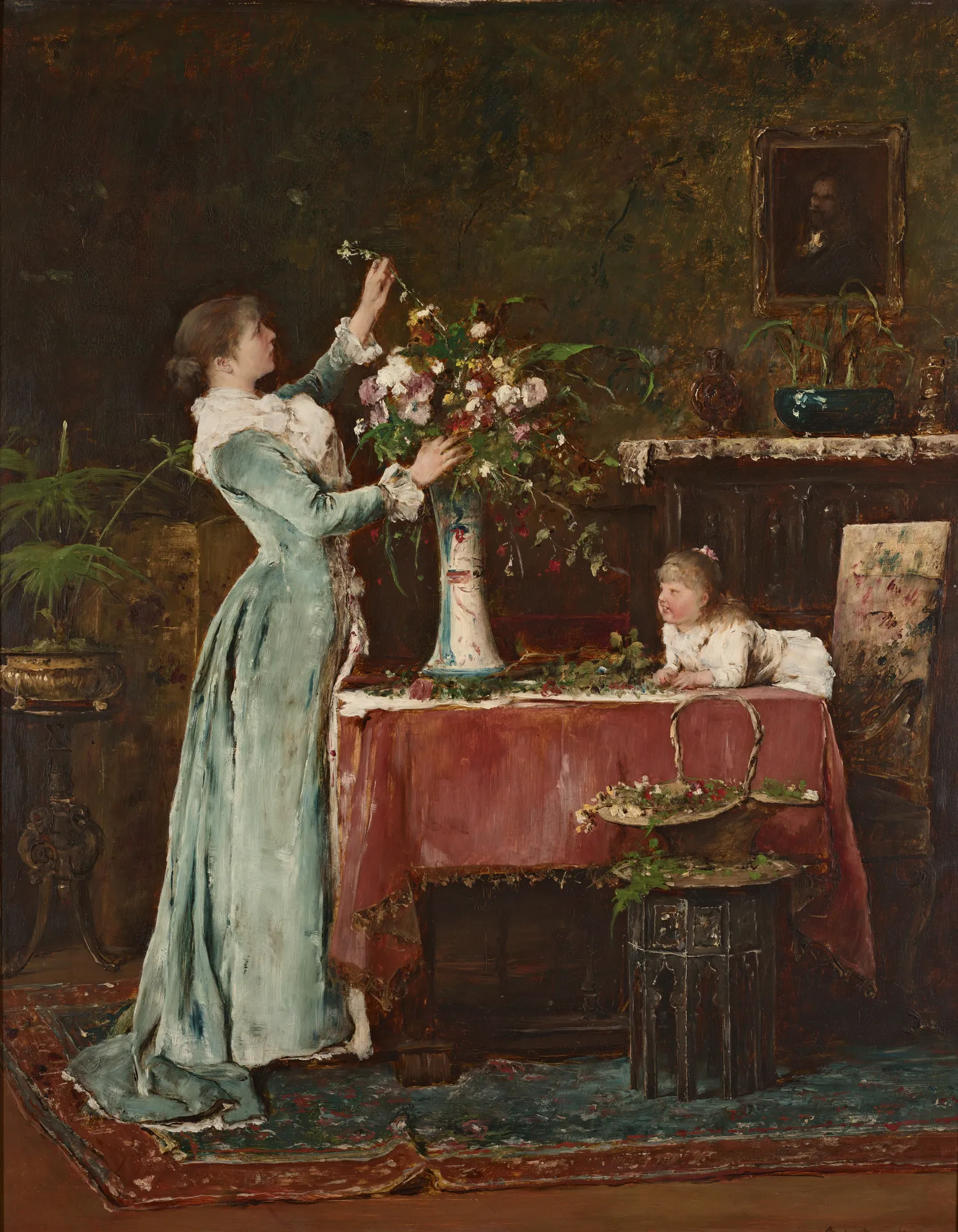 Flowers in a Vase