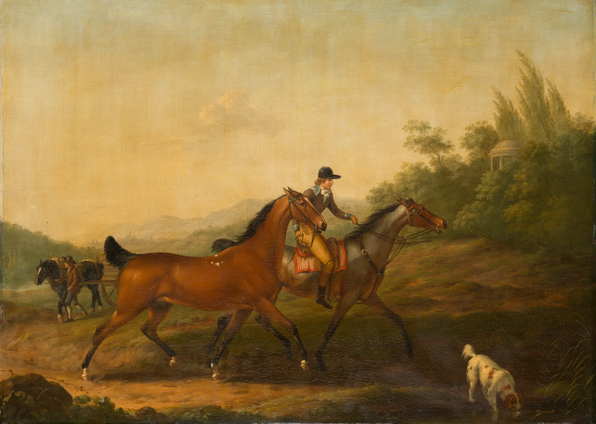 Two English Horses