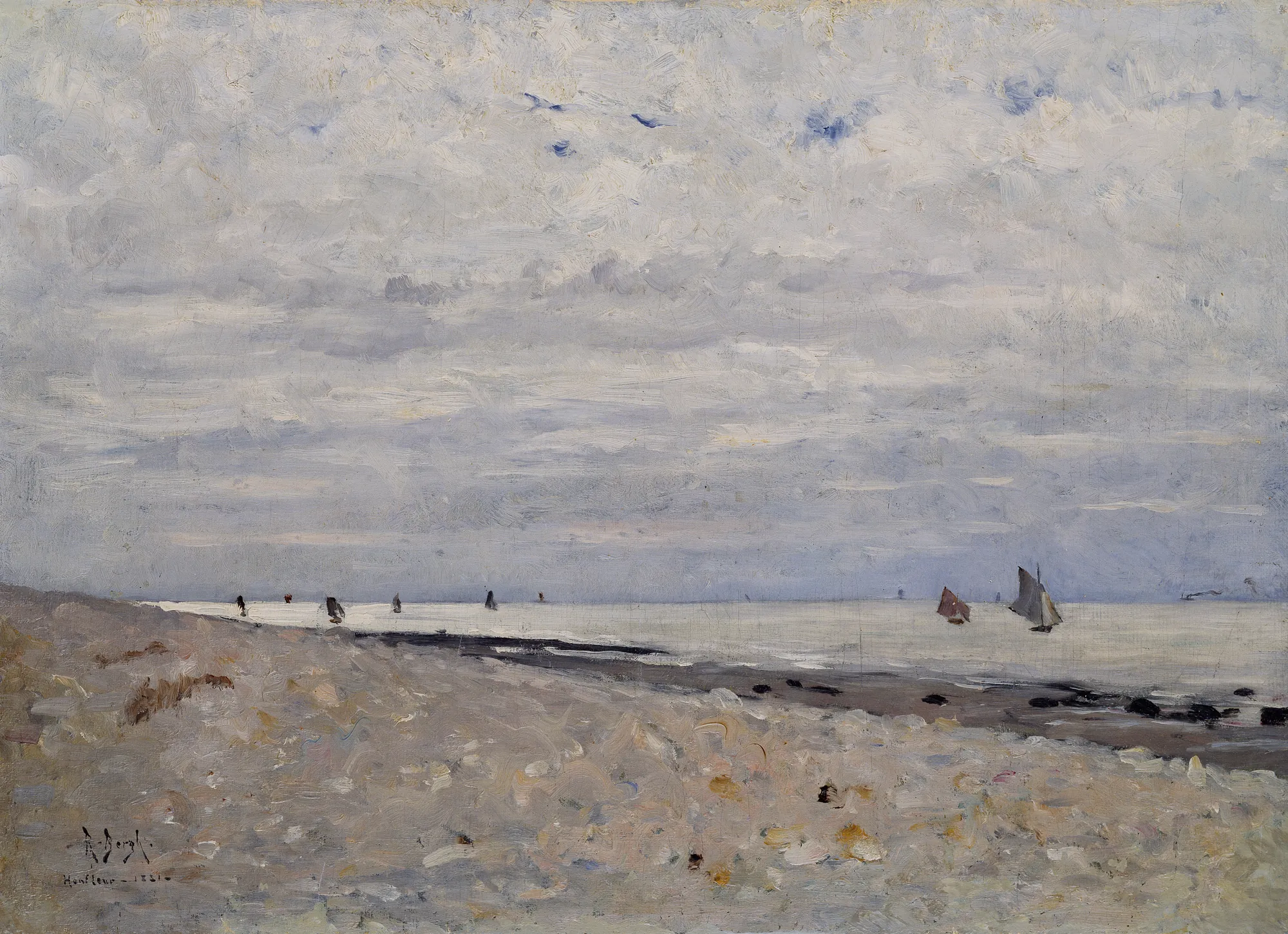 Sea Landscape off Honfleur