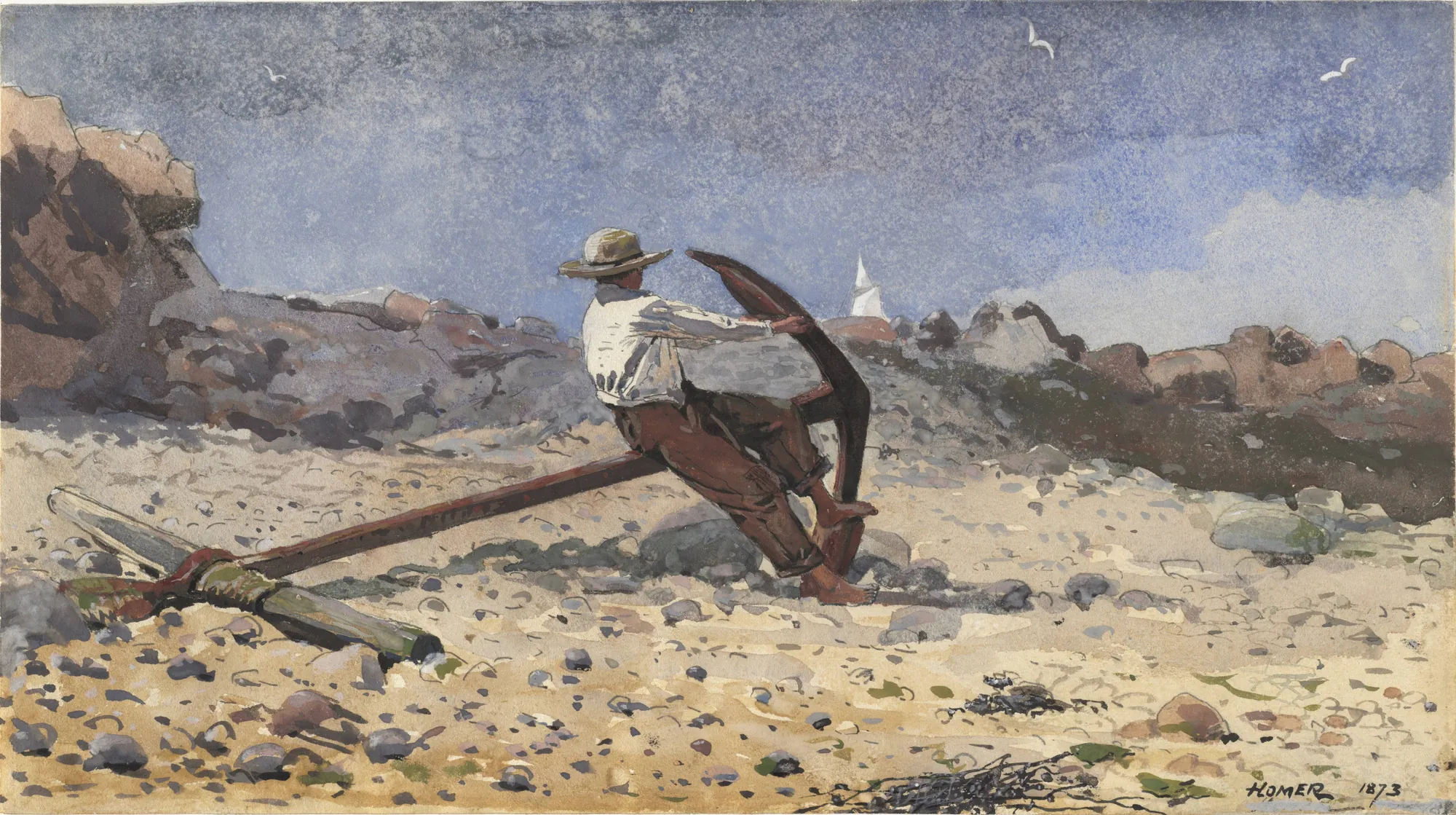 Boy with Anchor
