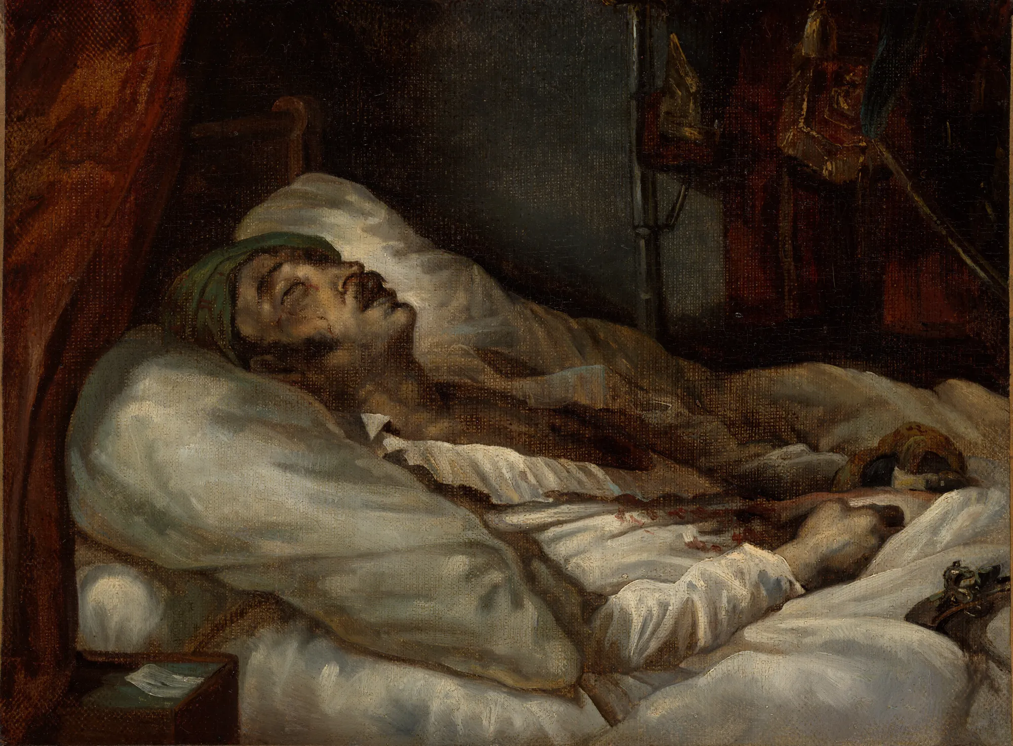 General Letellier on His Deathbed