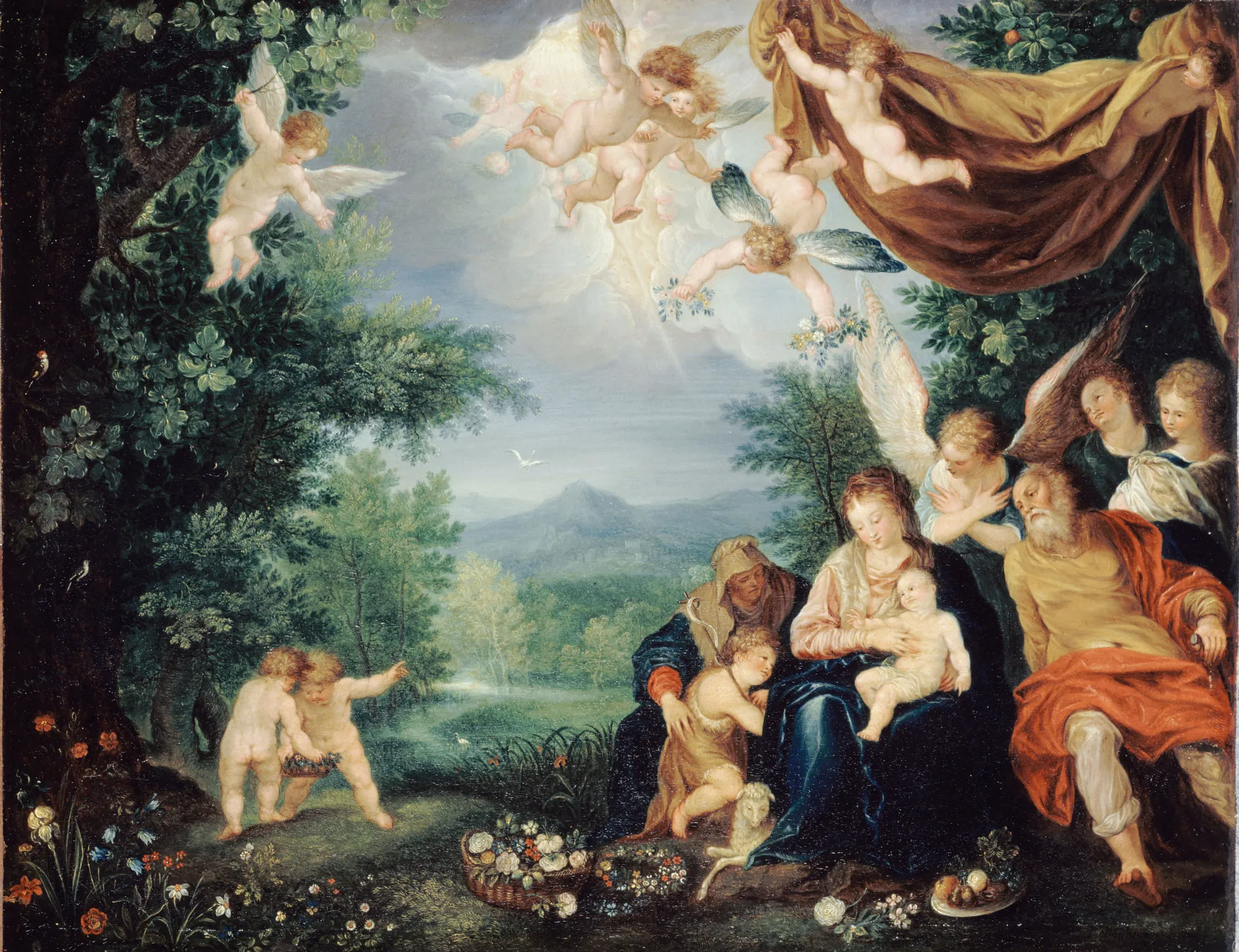 The Rest on the Flight into Egypt (Le Repos de la Sainte Famille)