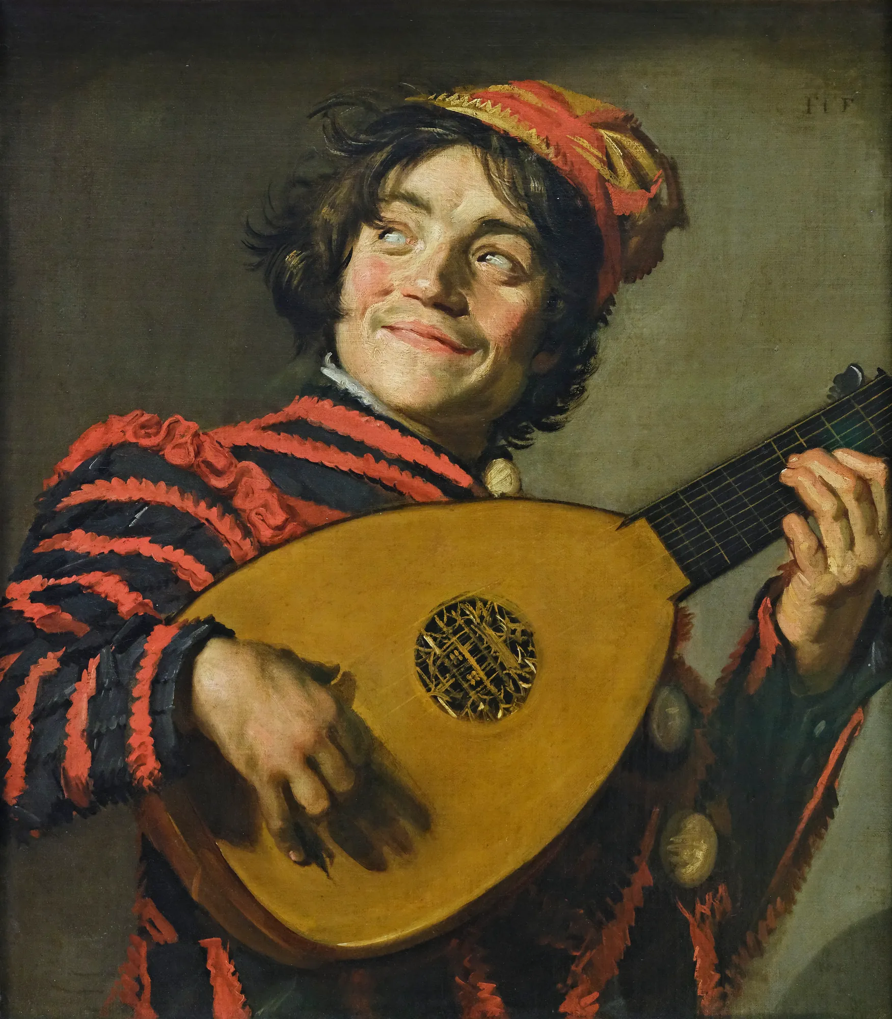 Jester with a Lute