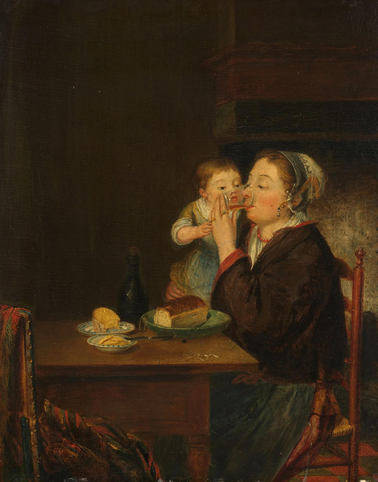 A Mother with her Child