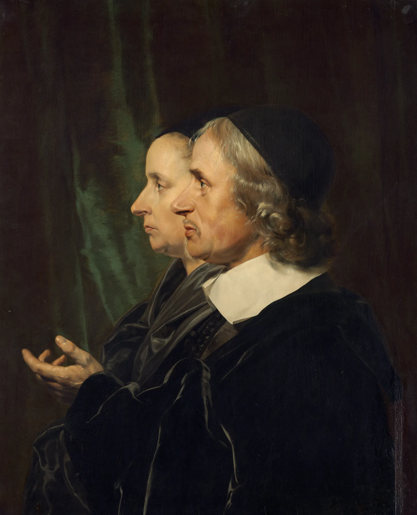Portrait of Salomon de Bray and Anna Westerbaen