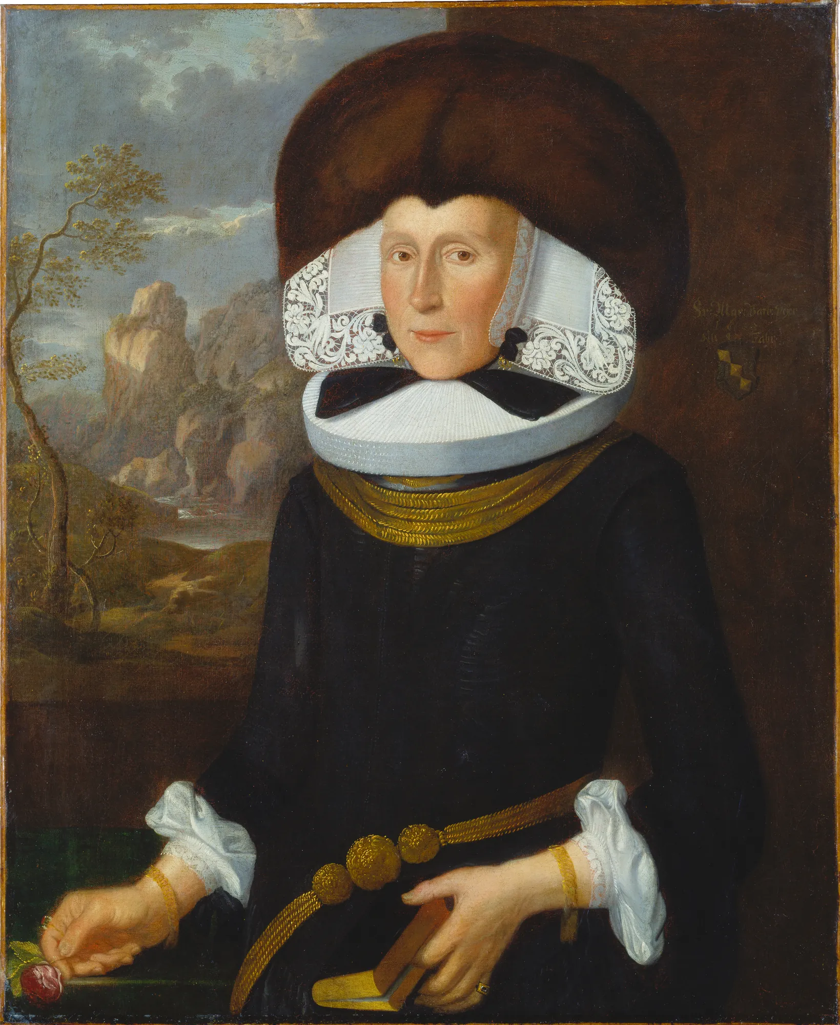 Portrait of Maria Barbara Peyer