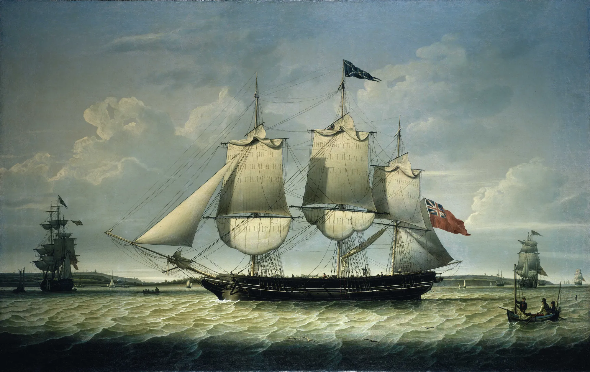 The 'Ann' off Birkenhead