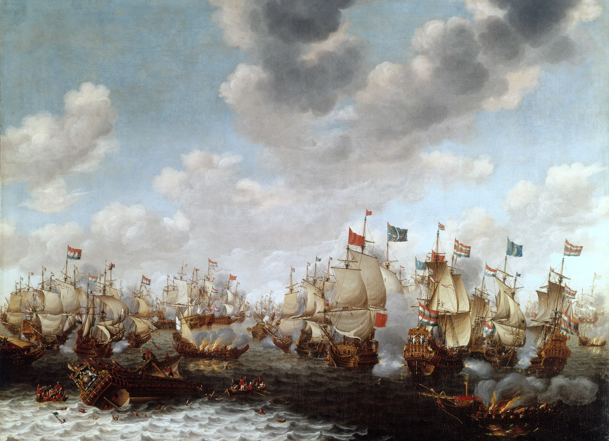 The Four Days' Fight, 1666