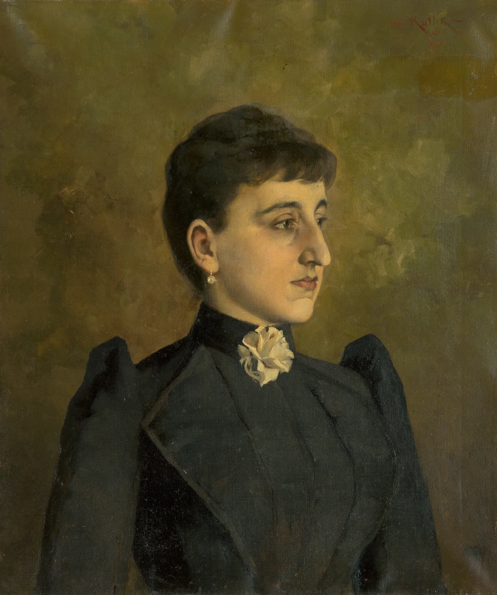 Portrait of Justína Bartáková