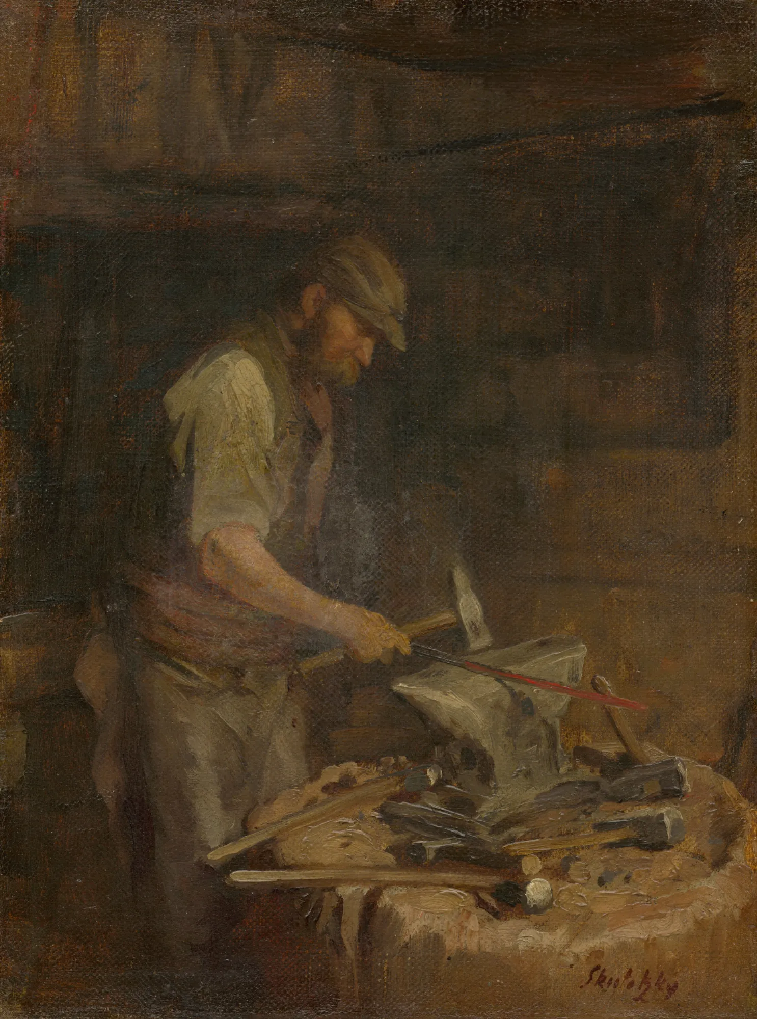 Blacksmith at Work