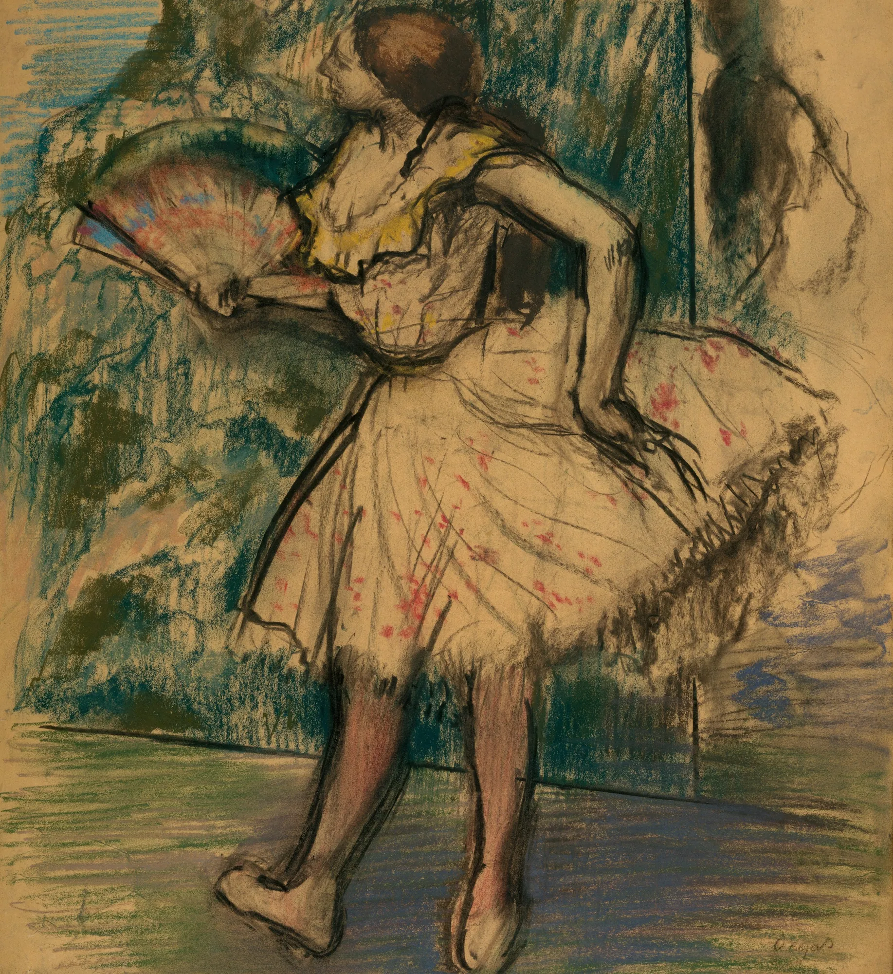 Dancer with a Fan