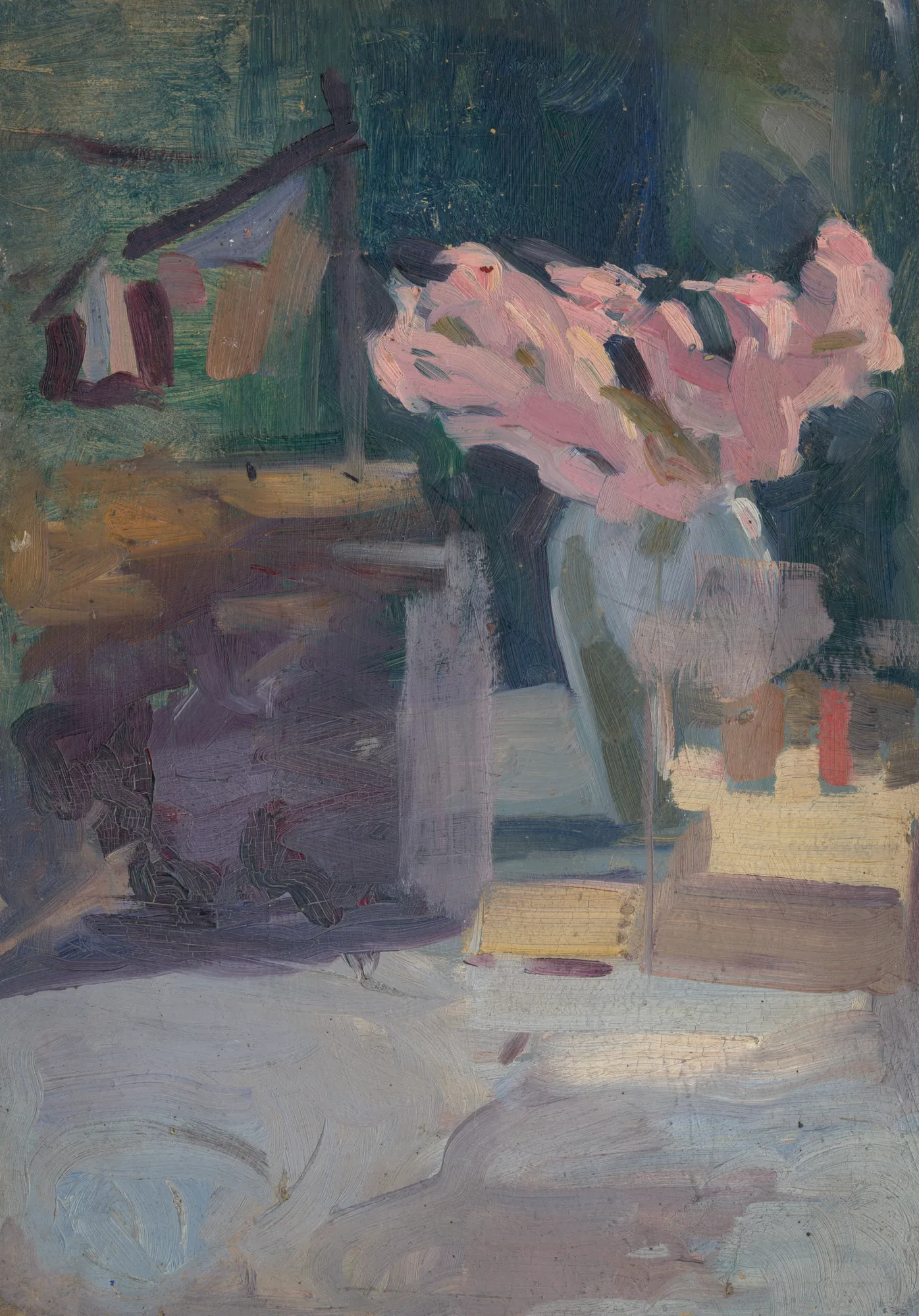 Spring Motif with a Bouquet