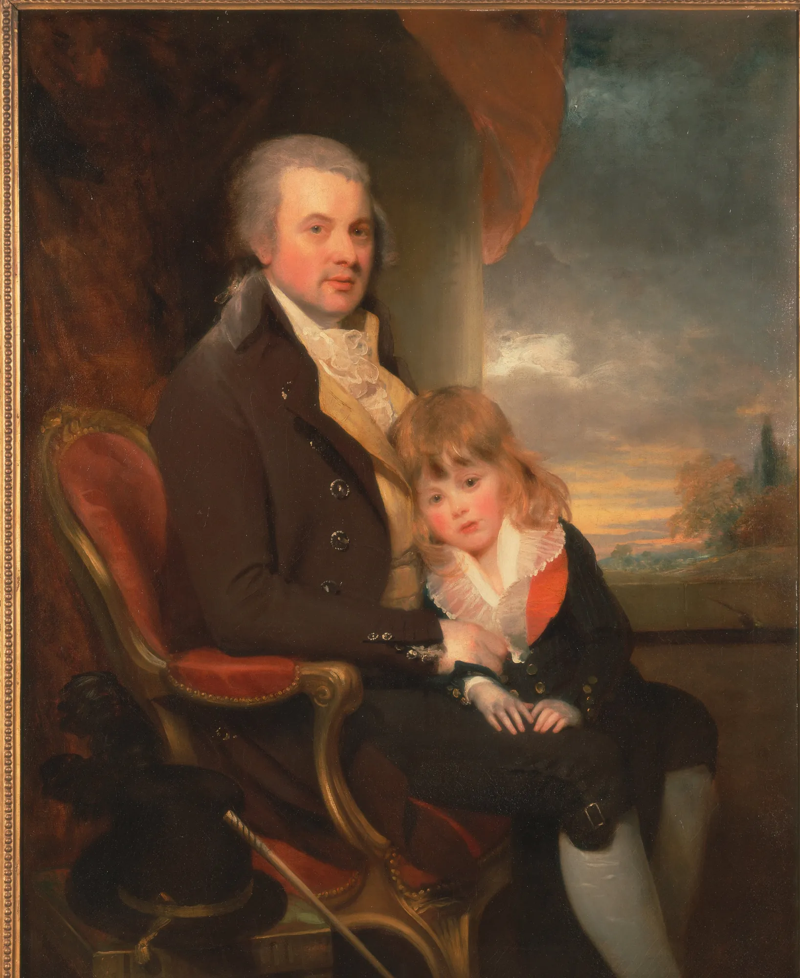 Edward George Lind and His Son, Montague